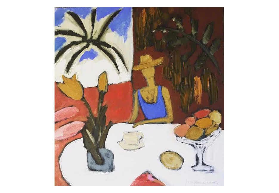 Breakfast with Matisse (After Matisse) 36" x 36"