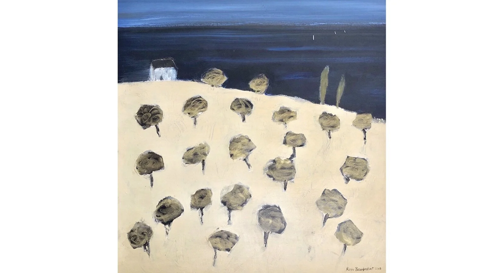 Olive Trees 36" x 36"