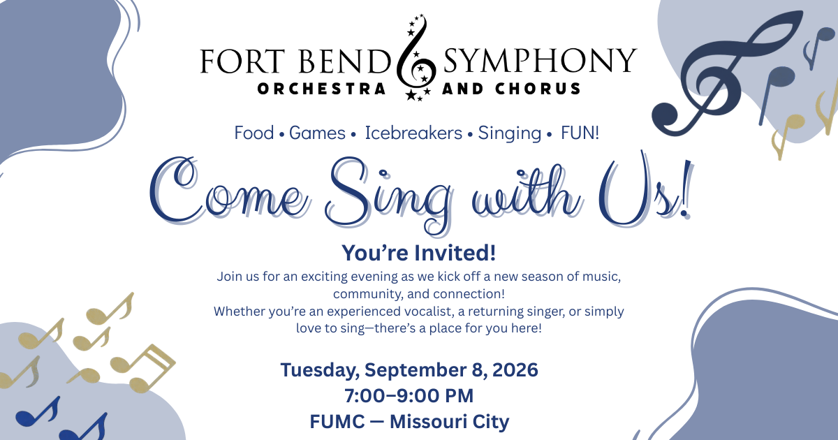 Come Sing with Us!