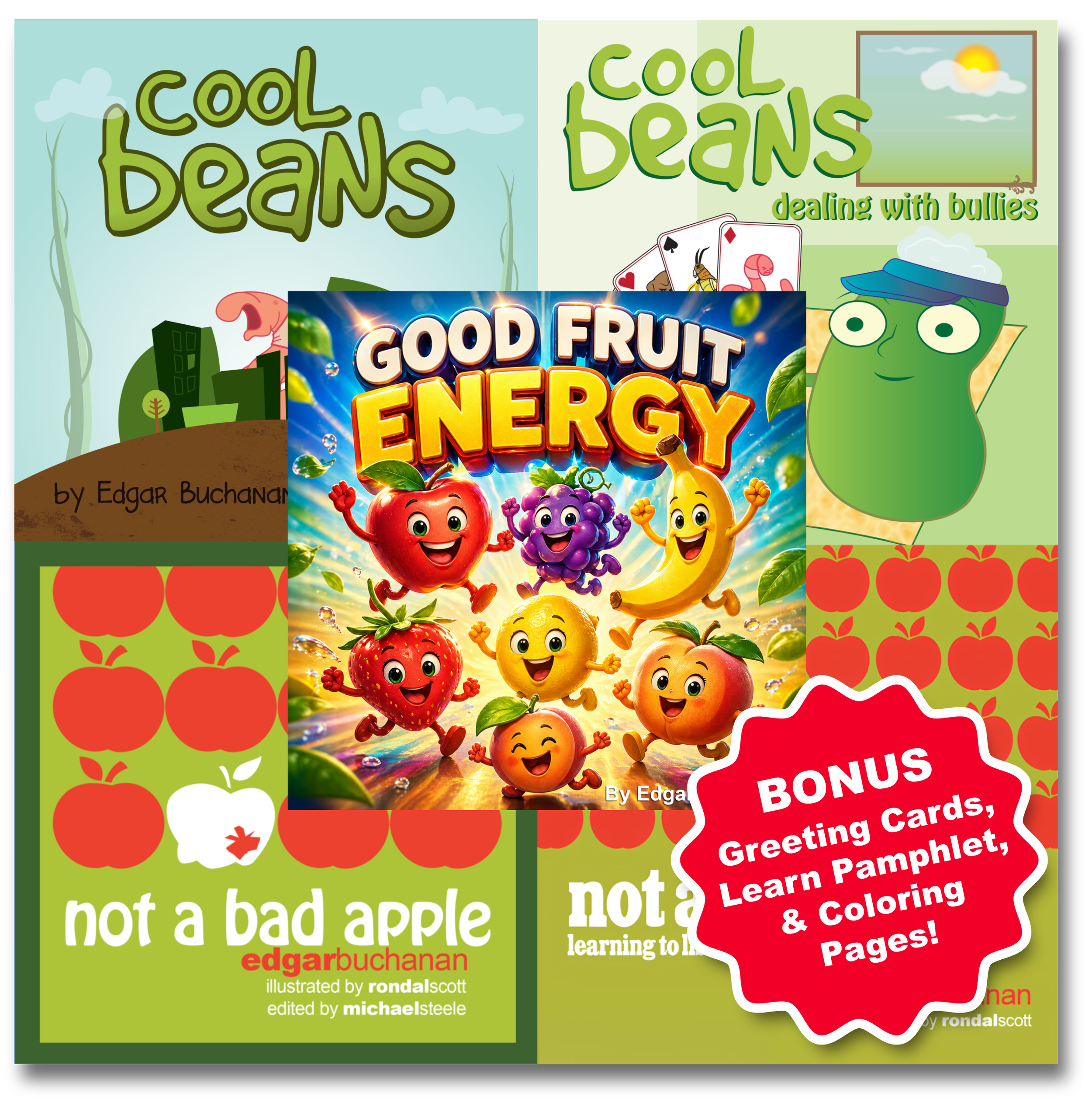 E-Book Bundle with Bonus Holiday Greeting Cards, Love To Learn Pamphlet & Coloring Pages