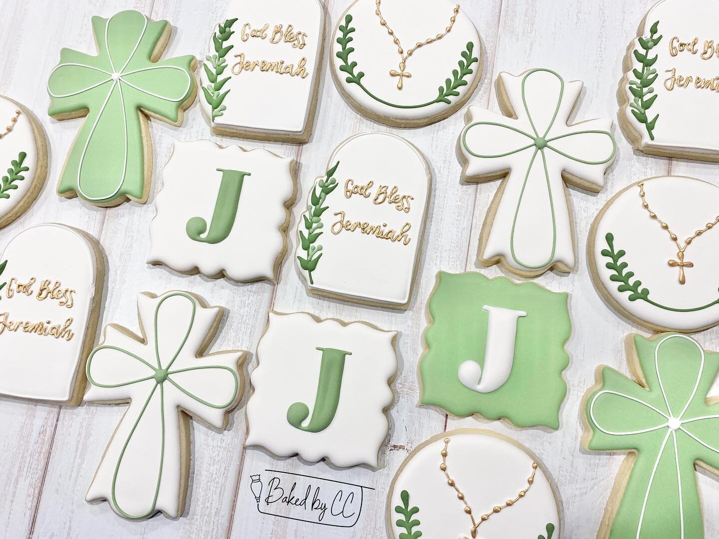 A sweet and simple baptism set for Jeremiah&hellip;