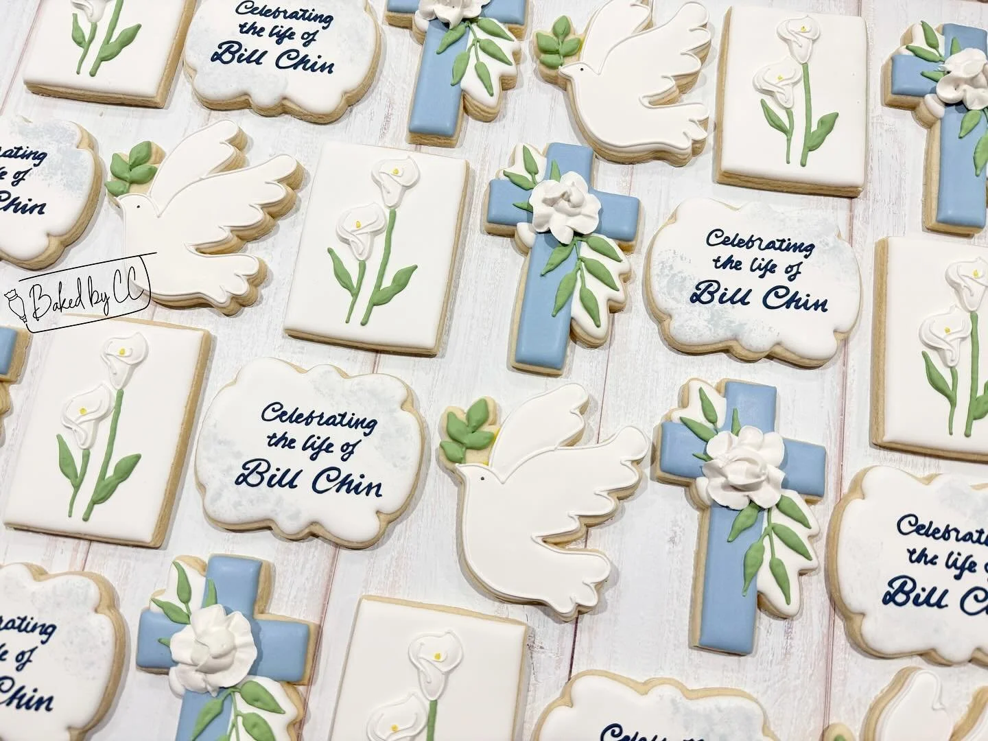 Cookies to remember, honor, and cherish the life of Bill Chin🤍