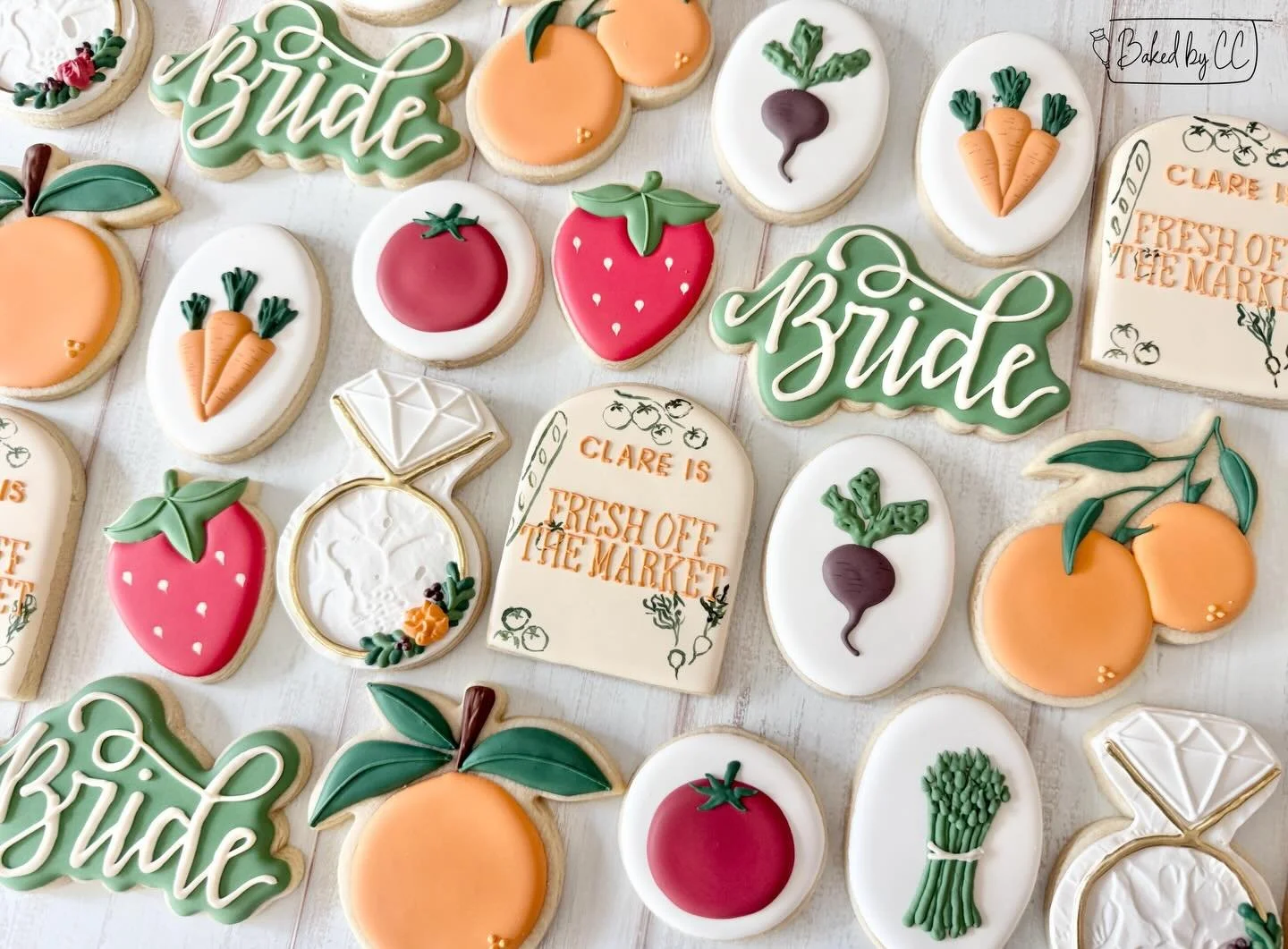 Clare is off the market! 🍅🥕💍