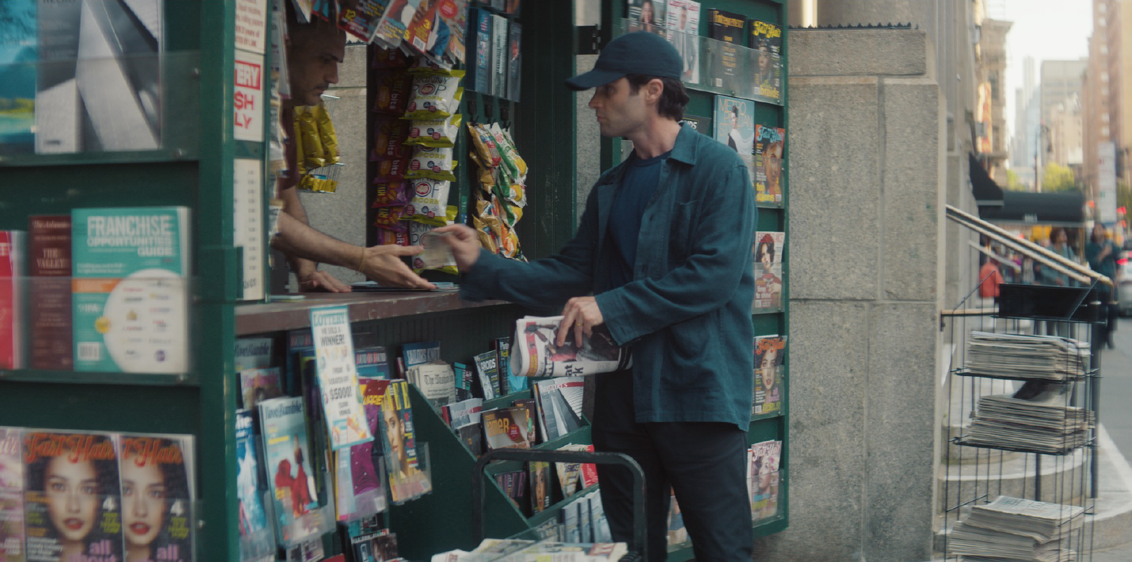 YOU Season 5 - EXT Newsstand - Final