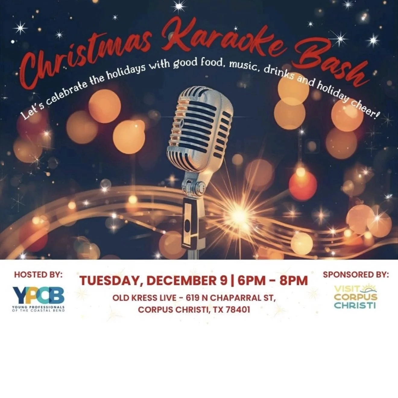 YPCB Holiday Party Sponsored by Visit Corpus Christi!
