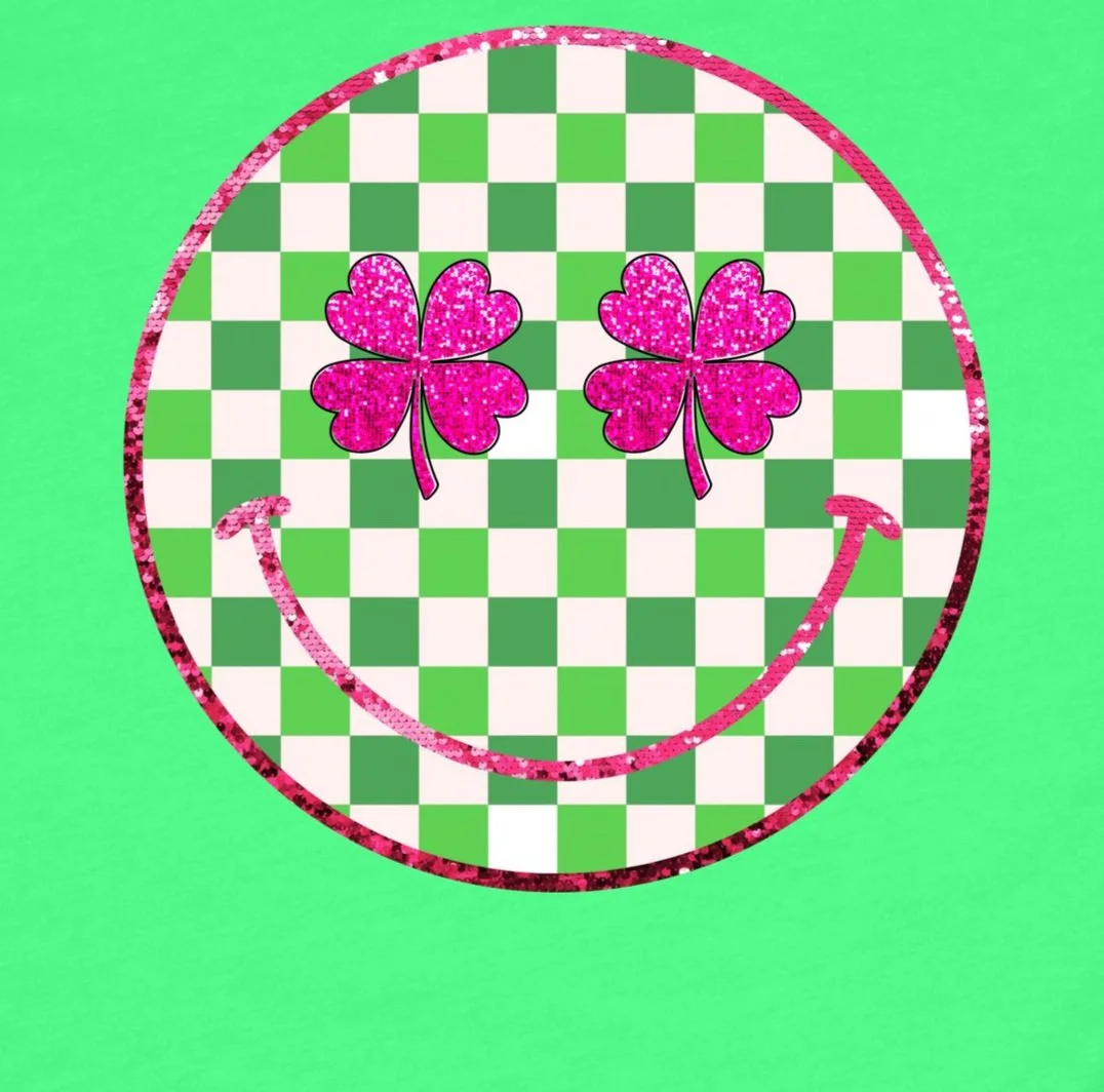 GREEN+CHECKER+SMILEY+FACE+BELLA+SYN+GREEN.jpg