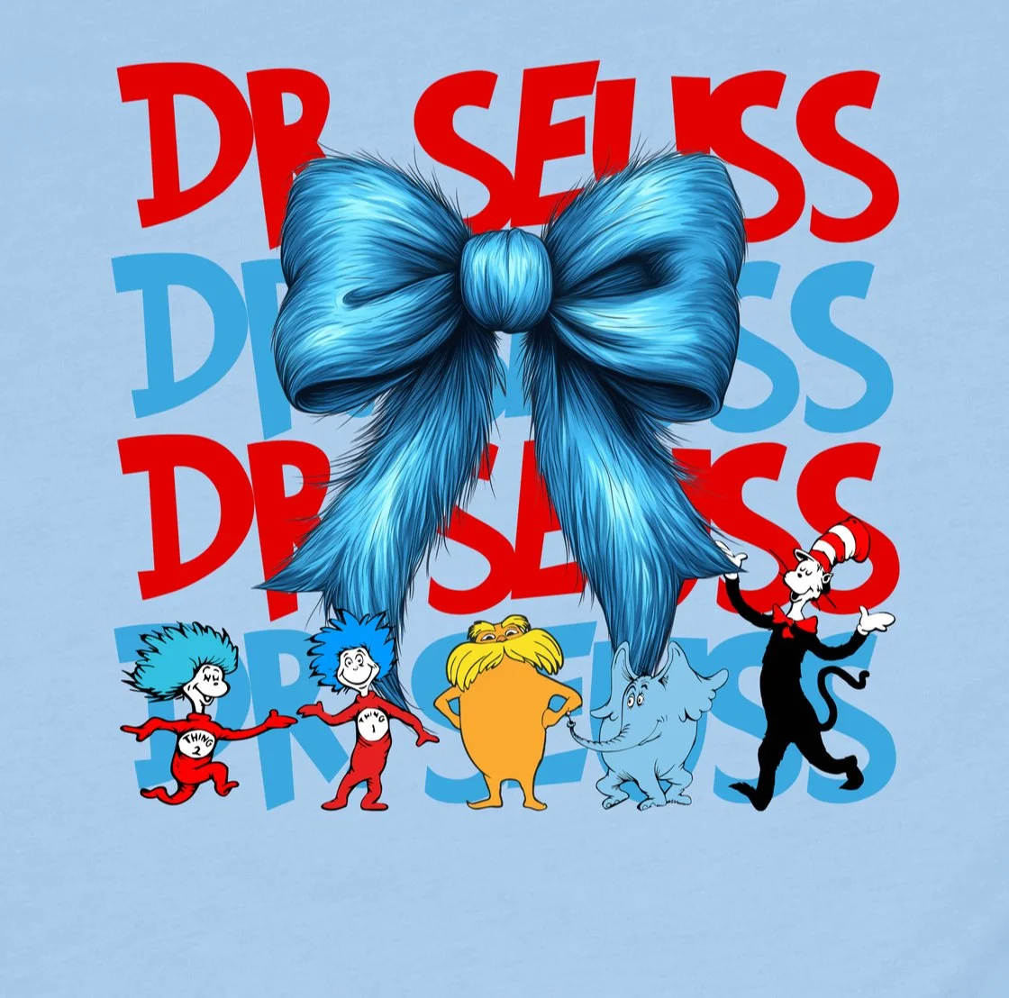 Dr Seuss Stack DTF