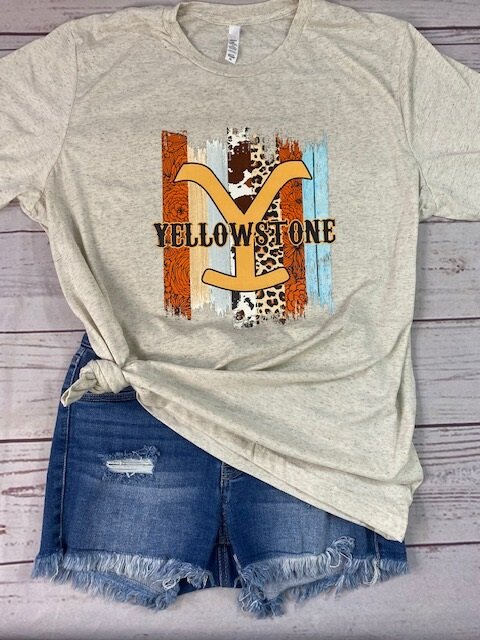 Yellowstone Brush Stroke