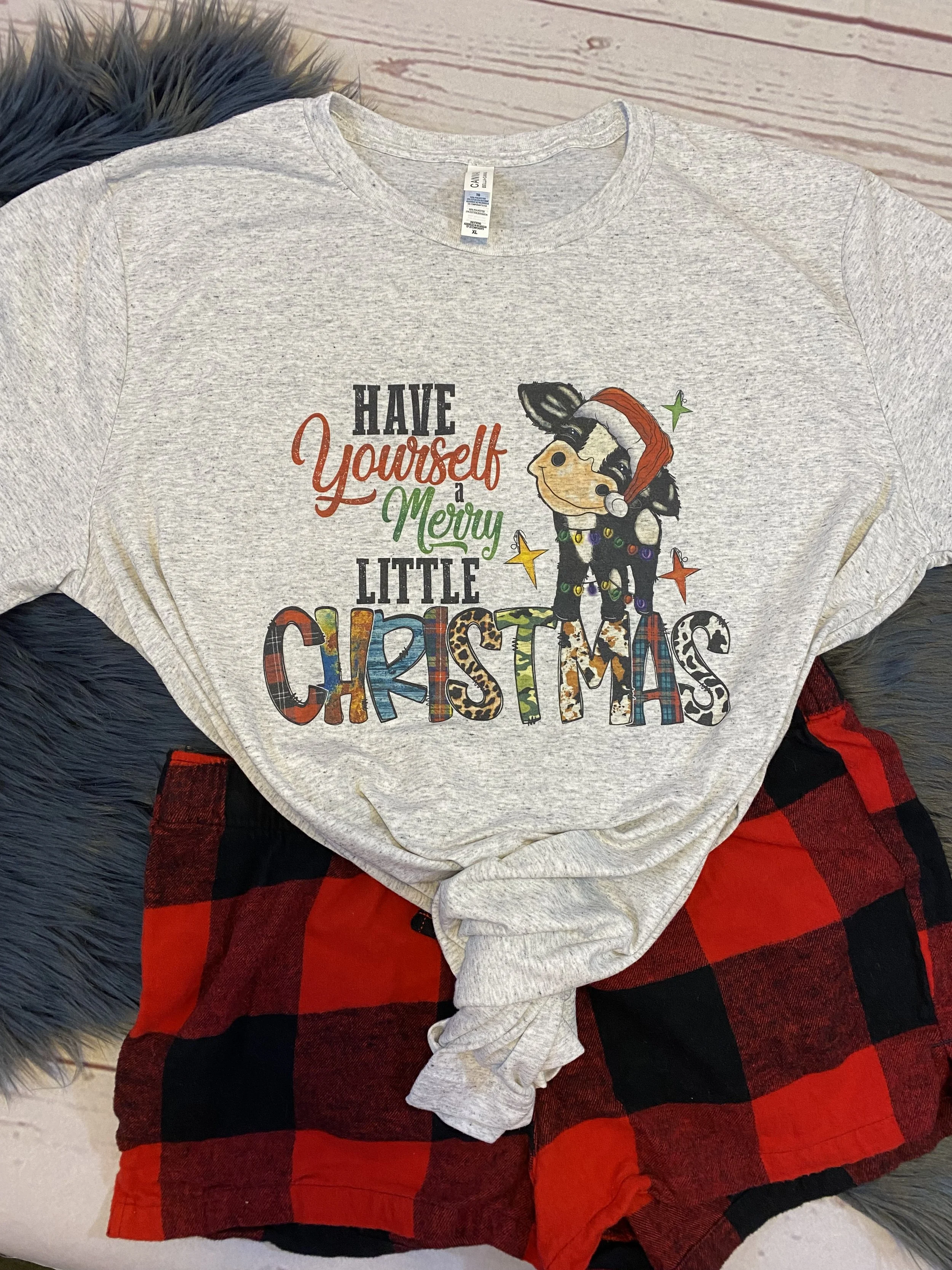 Have Yourself A Merry Little Christmas Cow