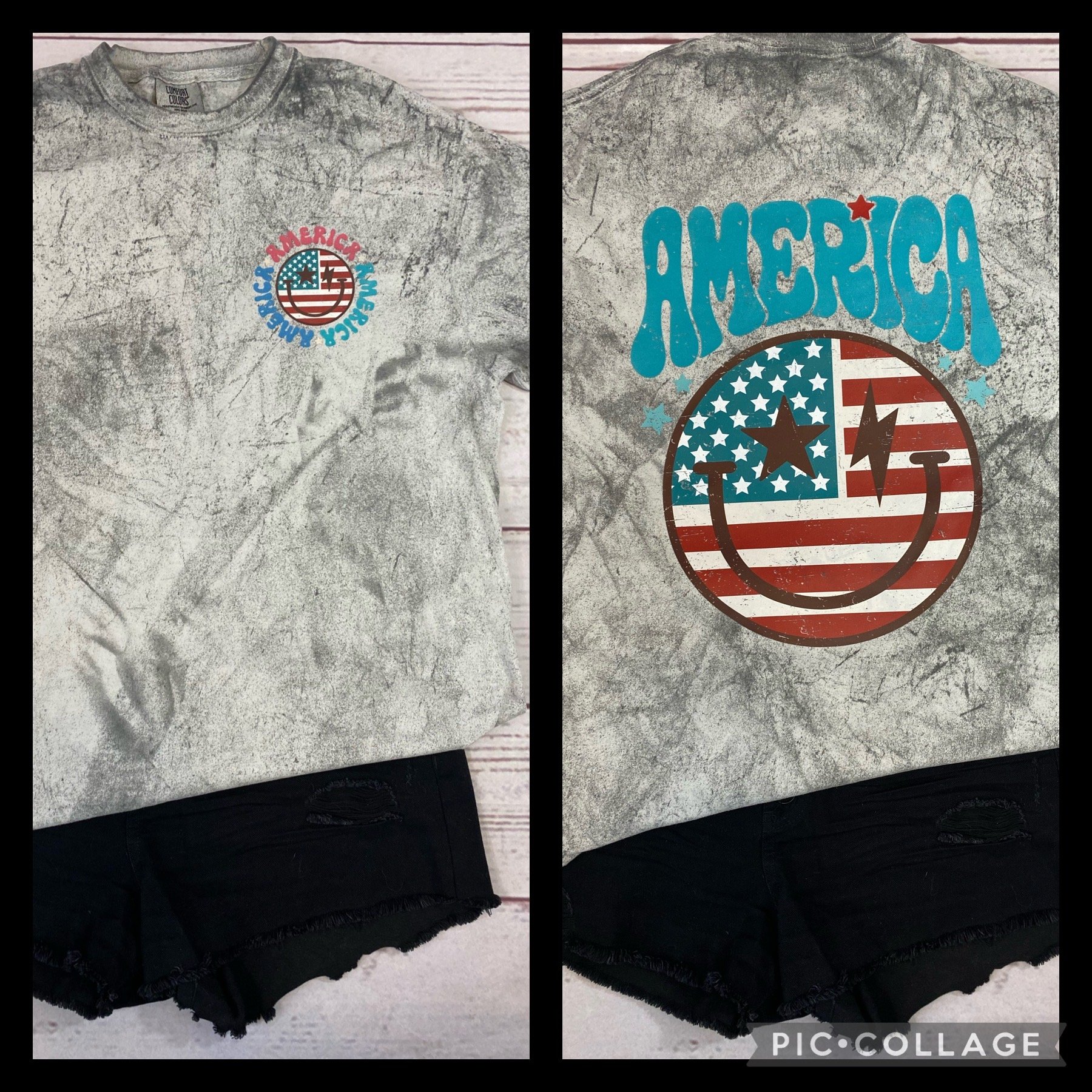 America Smiley Face