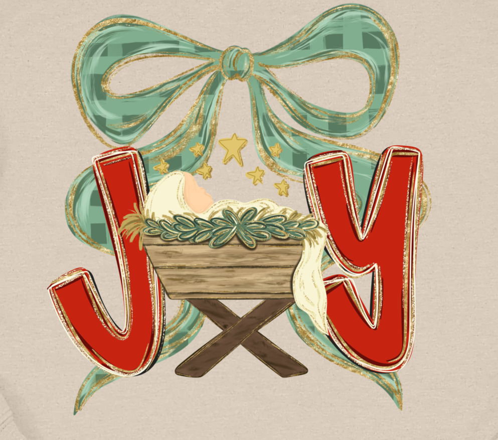 Joy Baby Jesus DTF