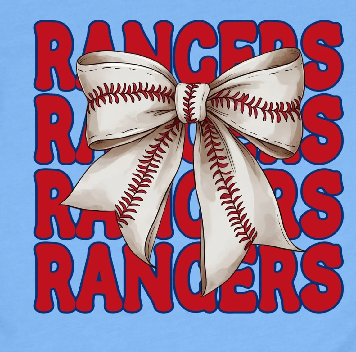 Rangers Bow DTF