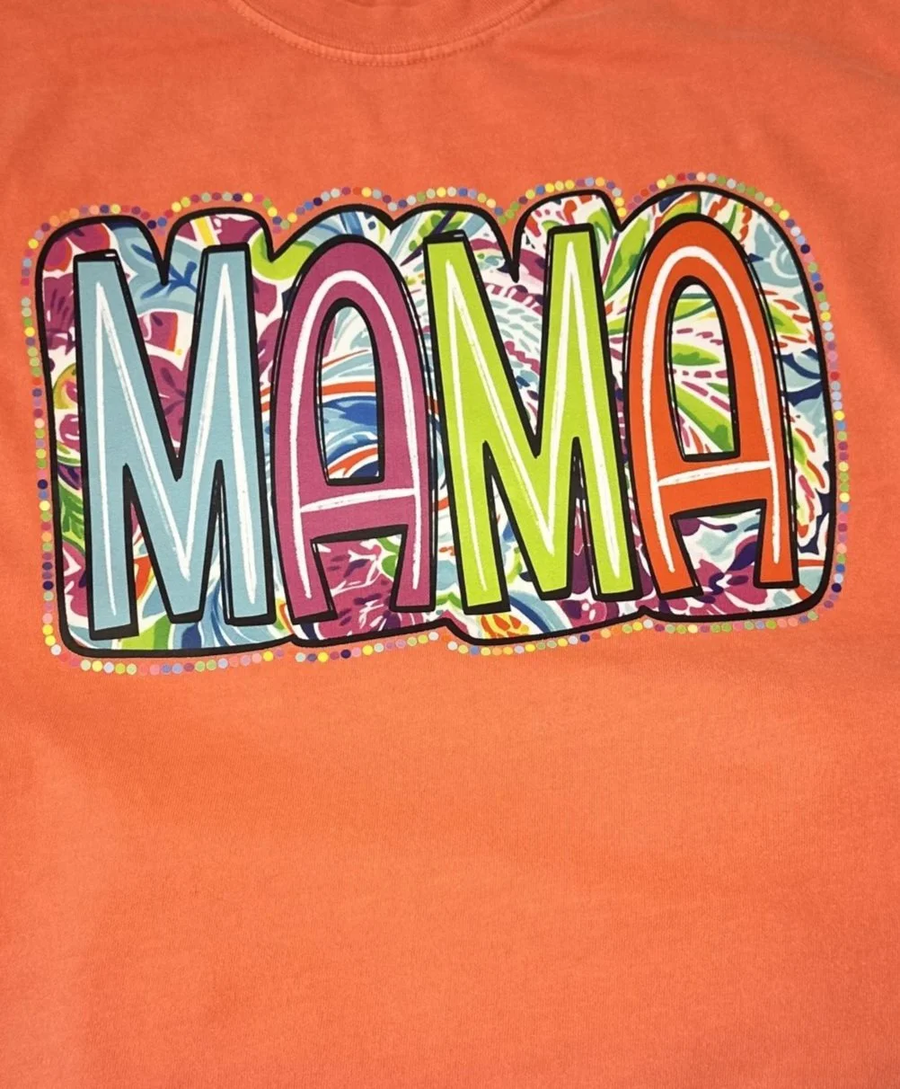 Mama Neon Splash DTF