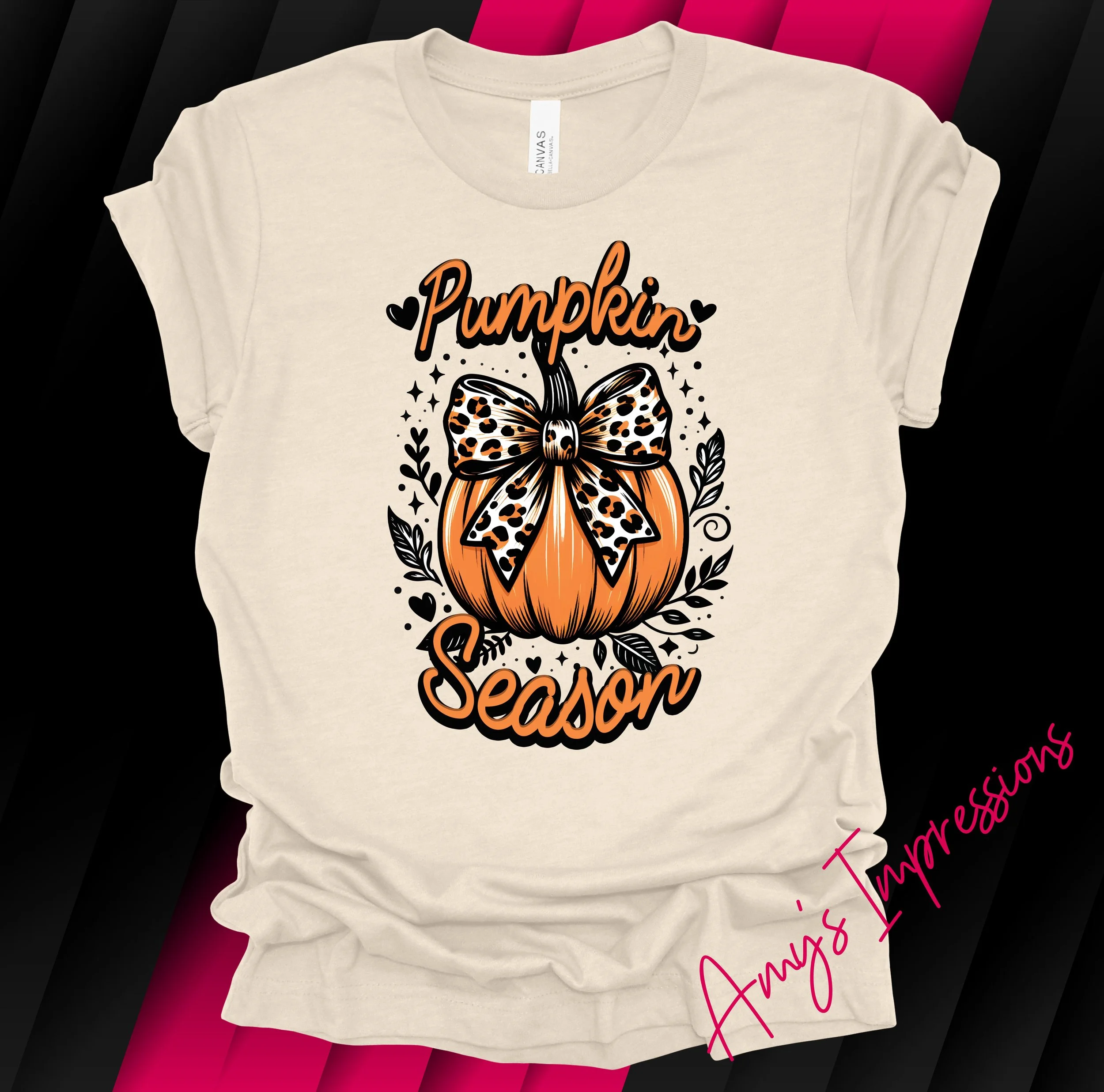 Pumpkin Season Leopard