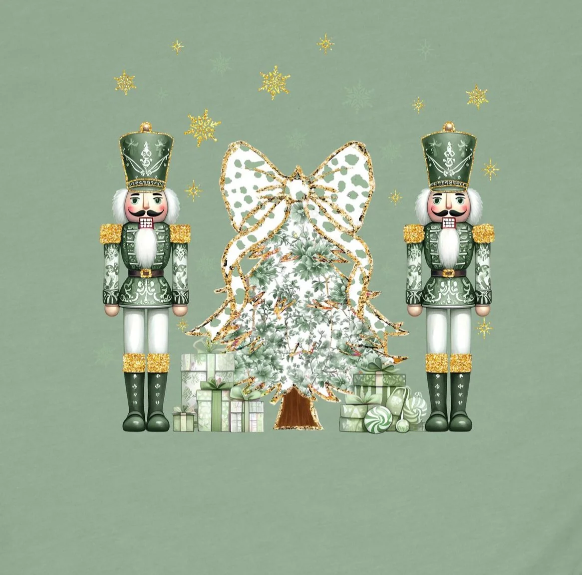 Green Nutcracker DTF