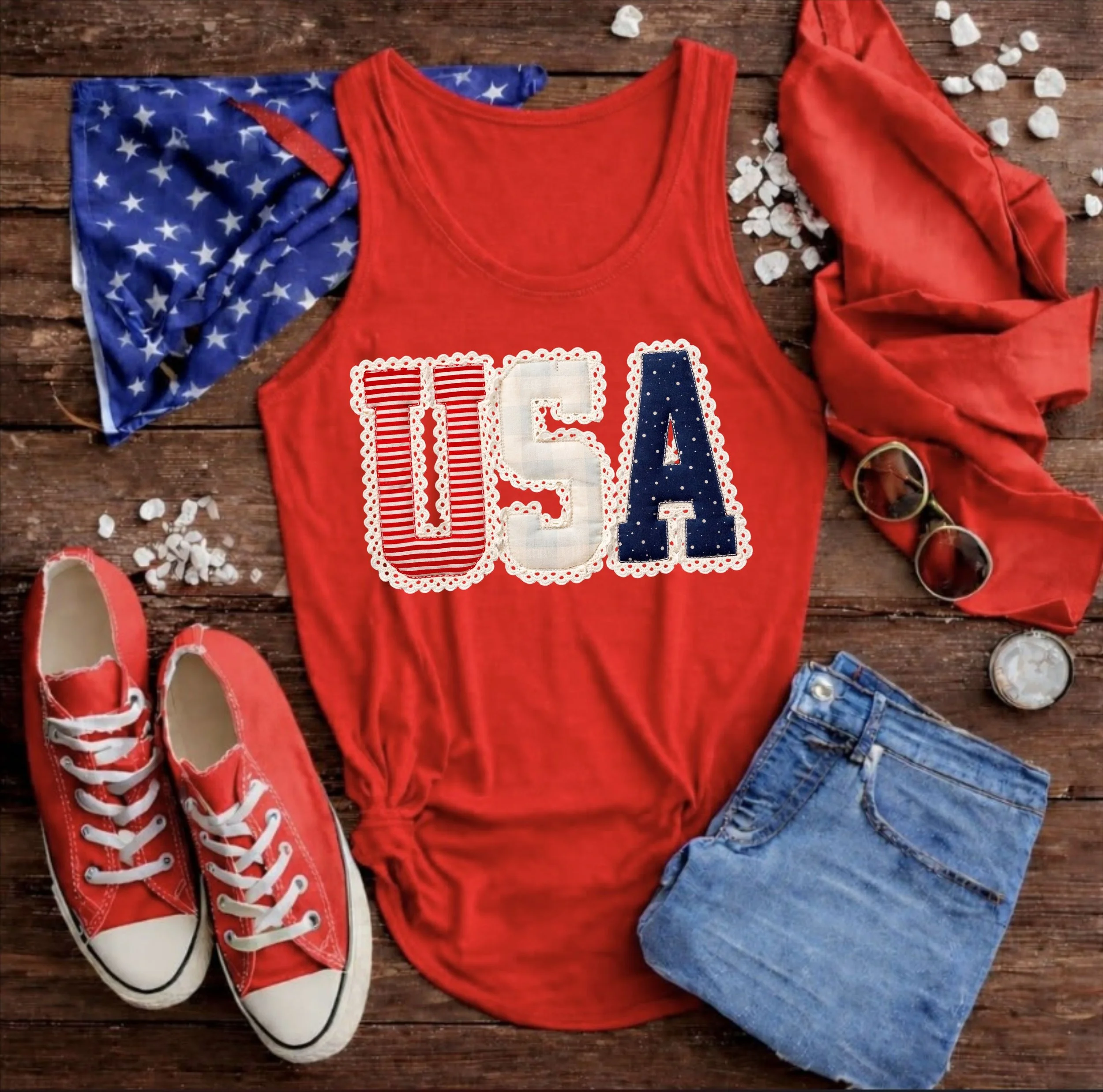 USA CROCHET RED TANK.JPG