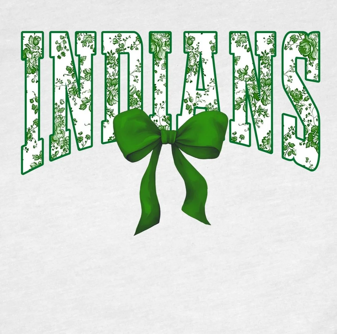 Indians Pattern Bow DTF