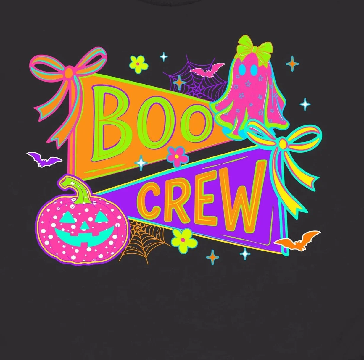 Boo Crew Pennant DTF