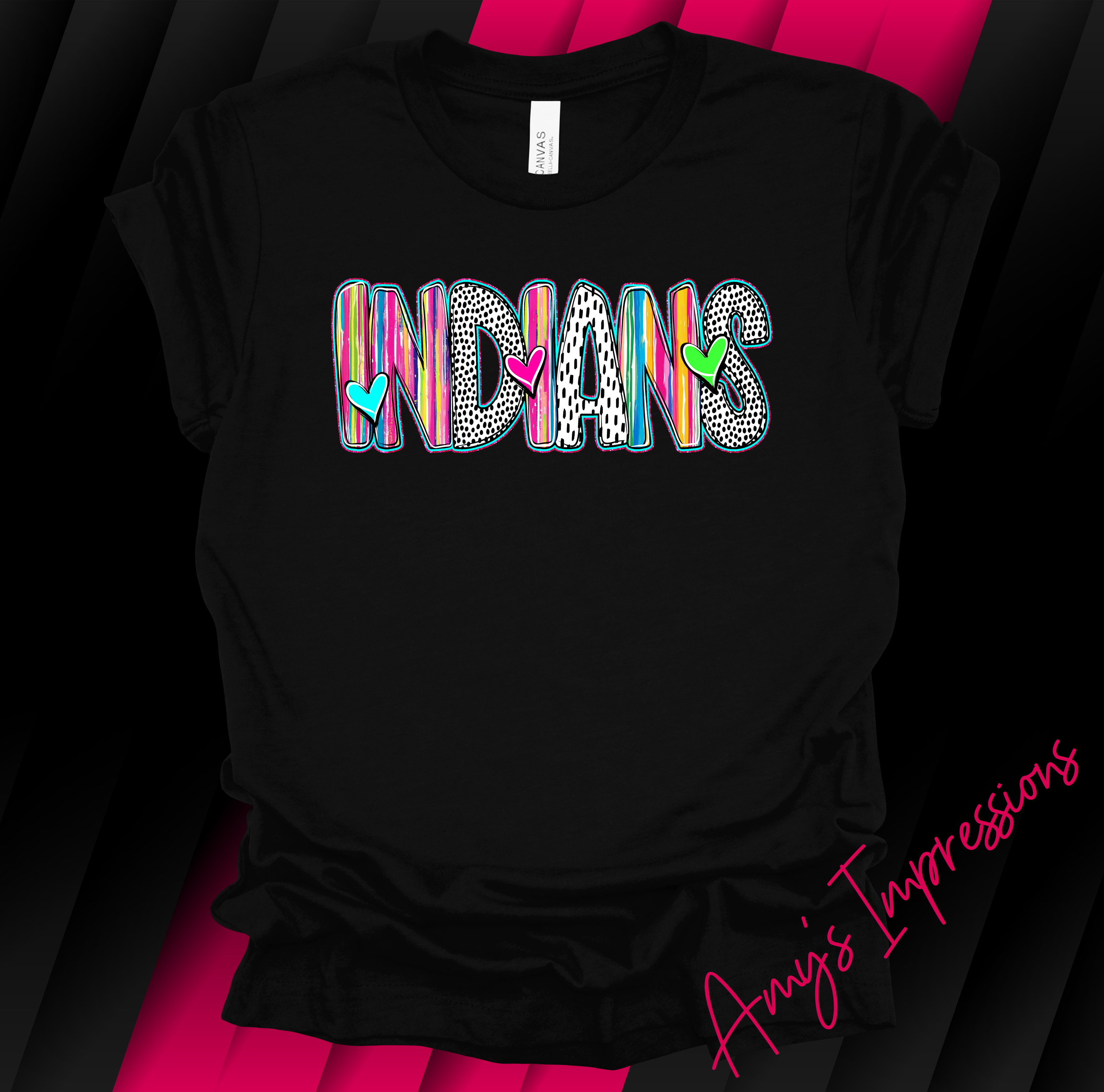 INDIANS COLORFUL DALMATION 25 BELLA BLACK.png