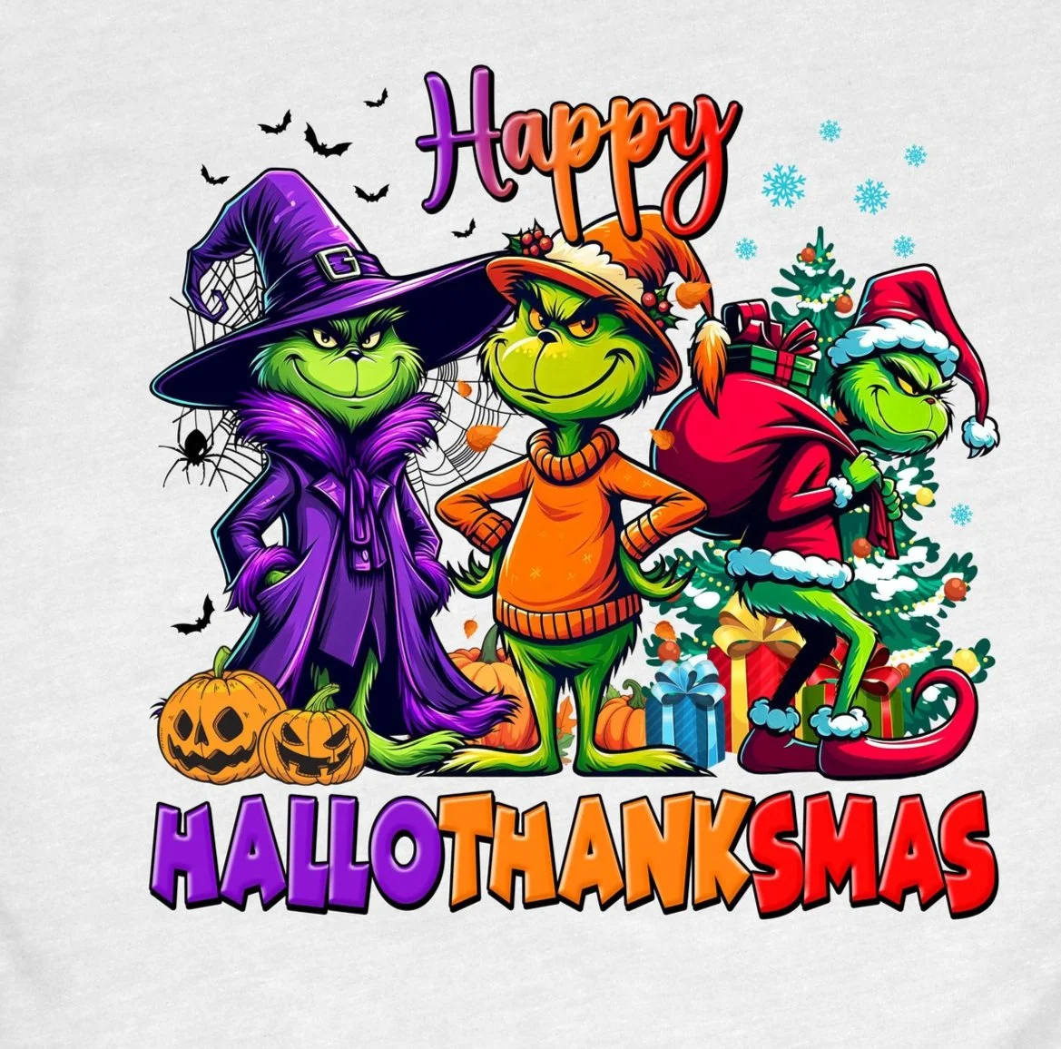 Happy Hallothanksmas 2 DTF