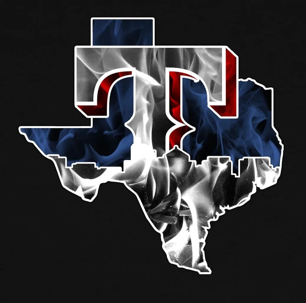 Texas Rangers T Metal DTF