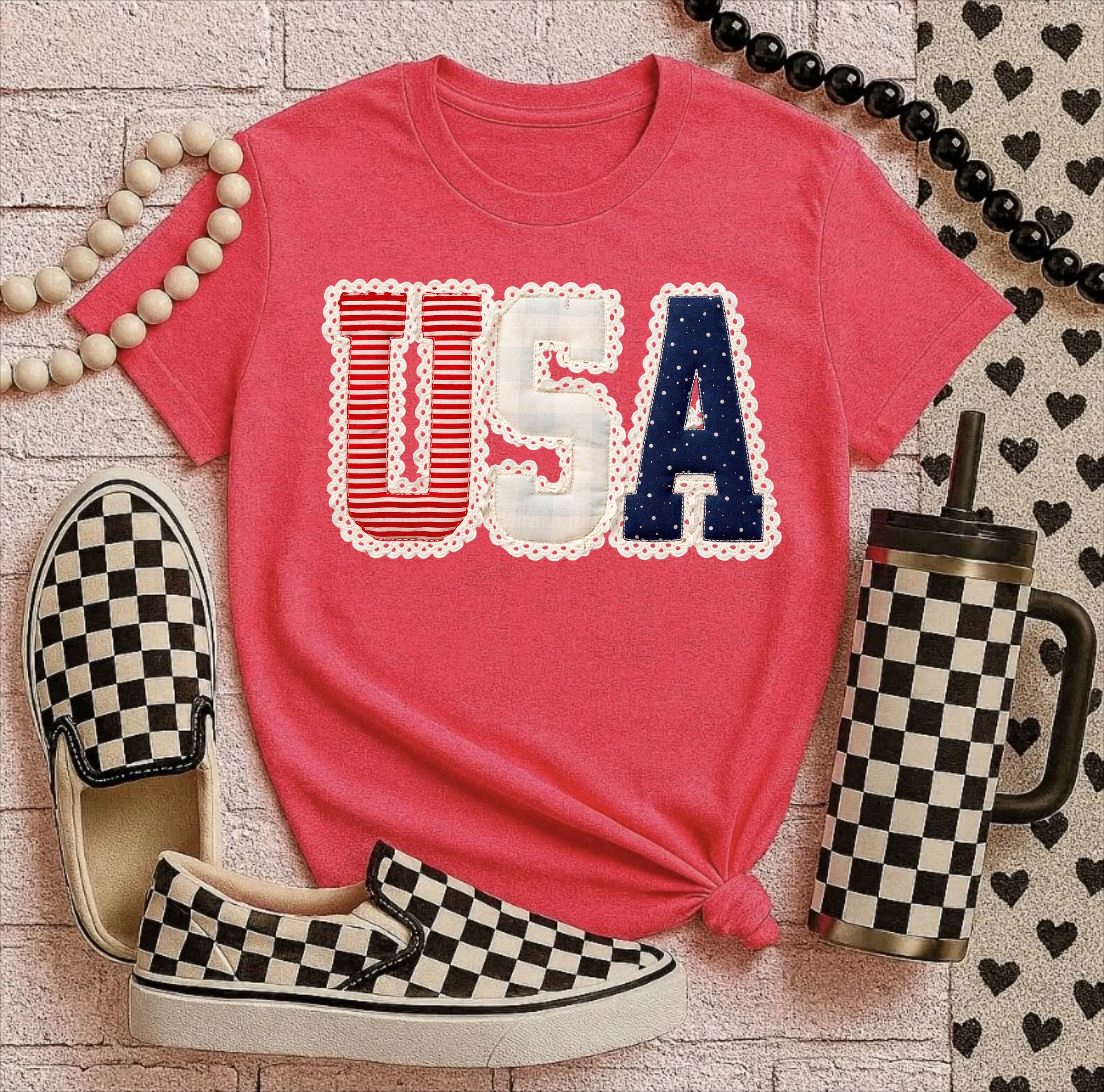 USA CROCHET RED SHIRT.JPG