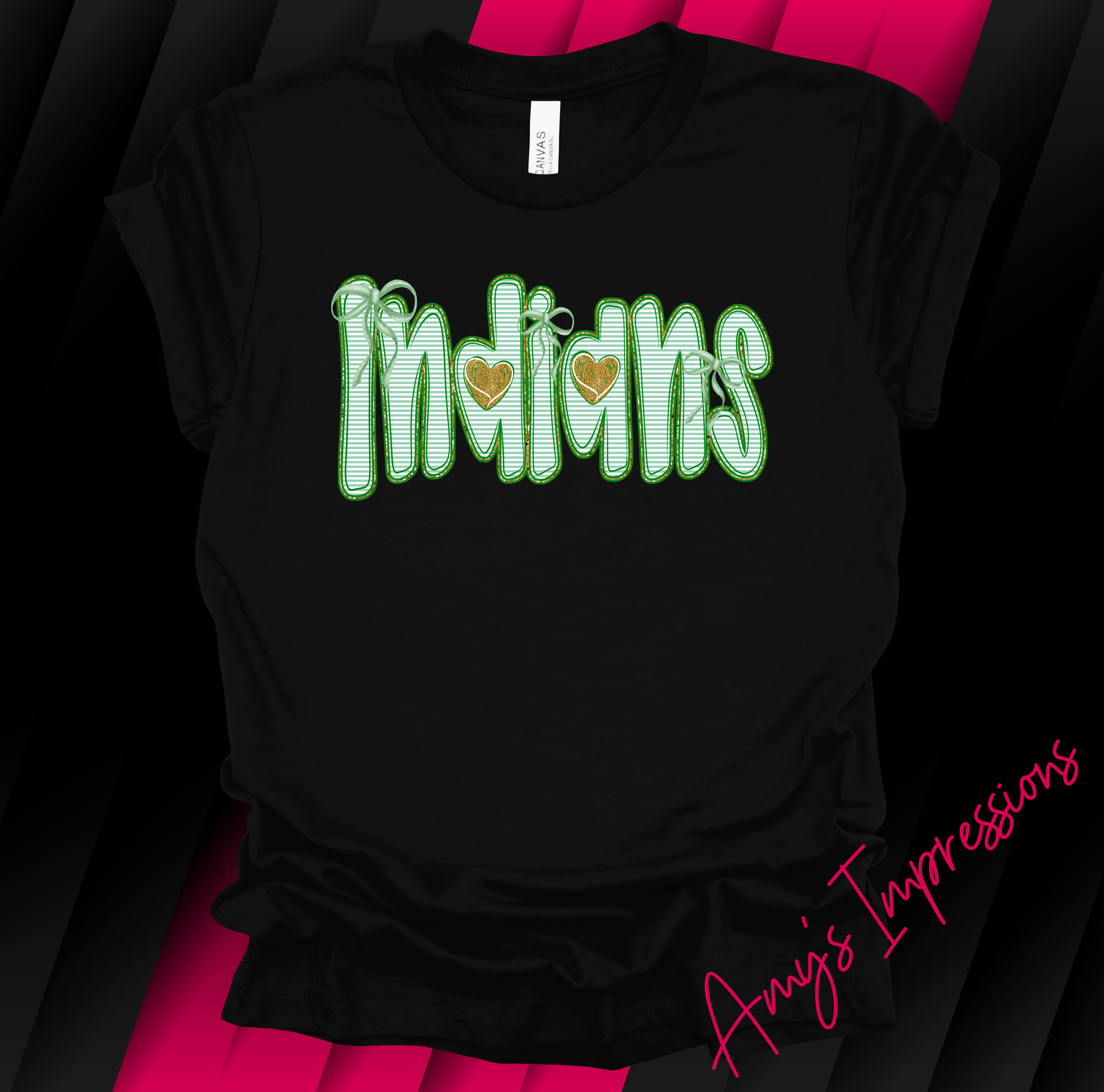 INDIANS MINT STRIPE 25 BELLA BLACK.png