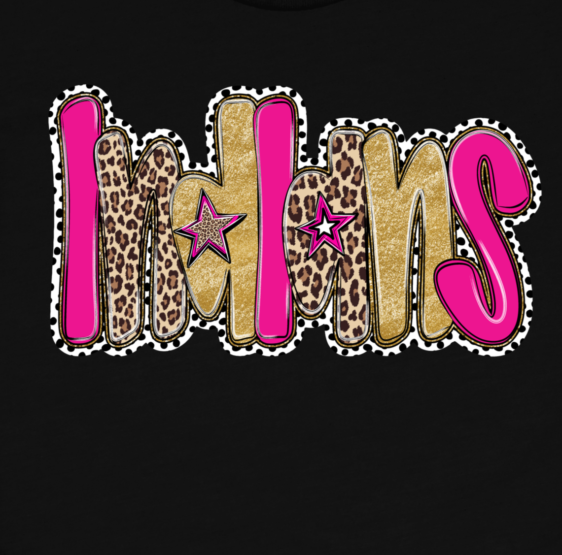 Indians Pink Leopard 25 DTF