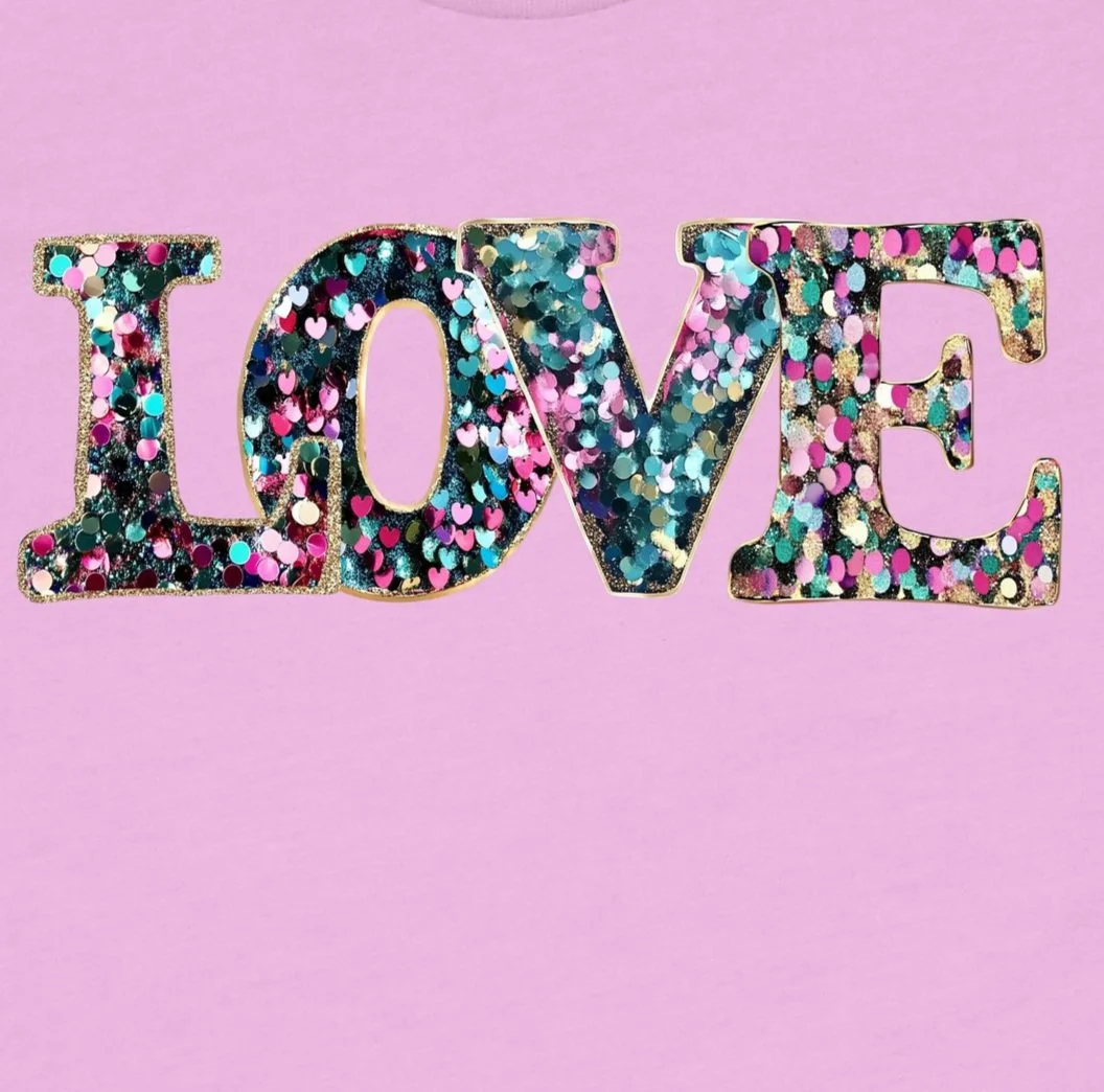 Sequin Love DTF