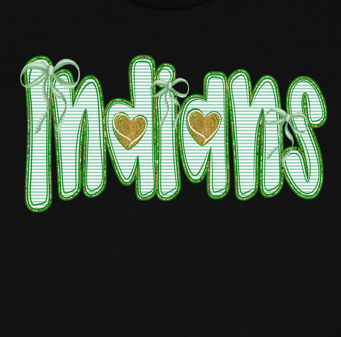 Indians Mint Stripe 25 DTF