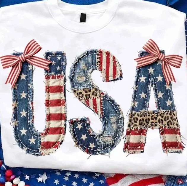 USA Patchwork DTF