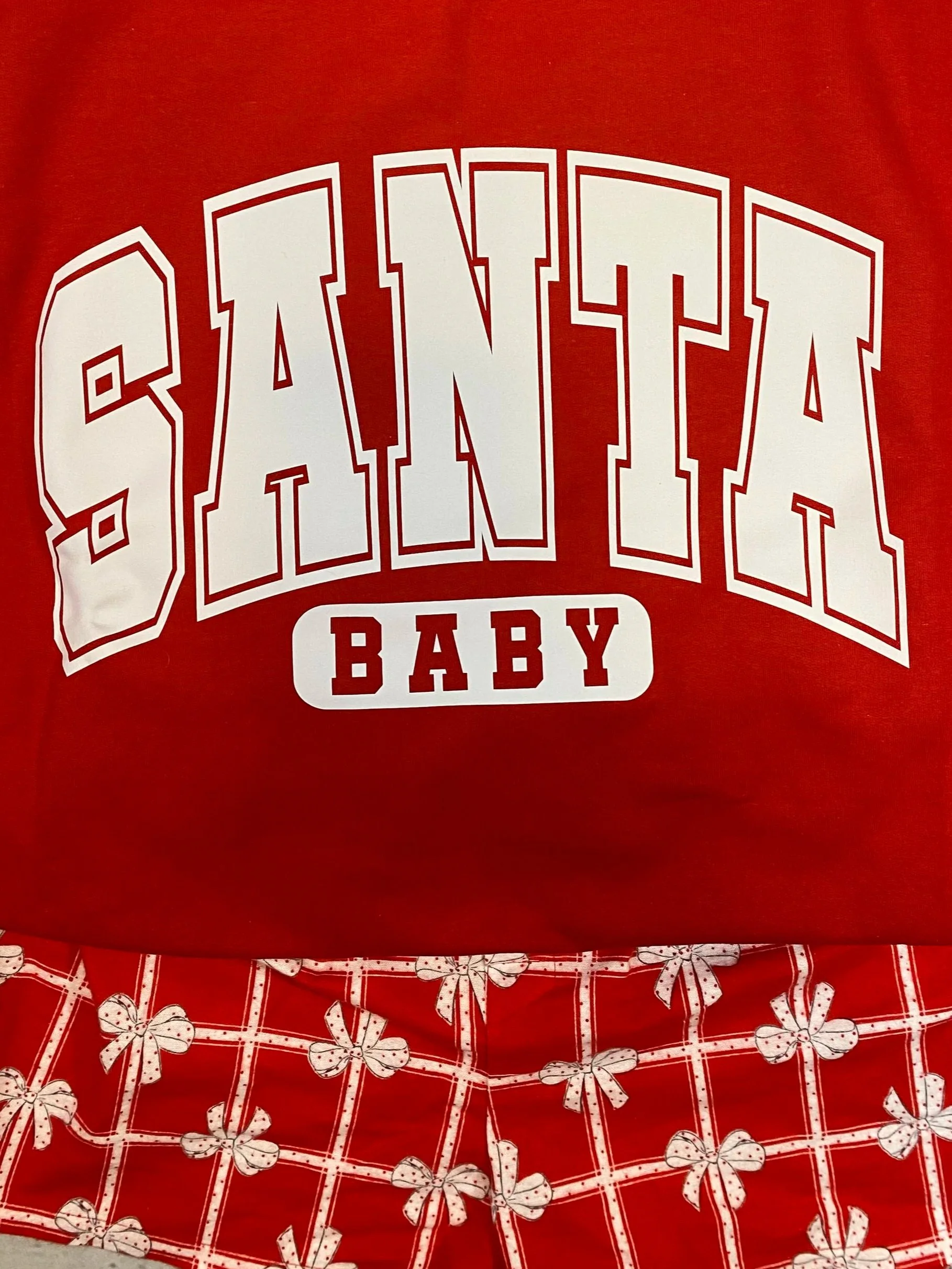 Santa Baby Varsity DTF