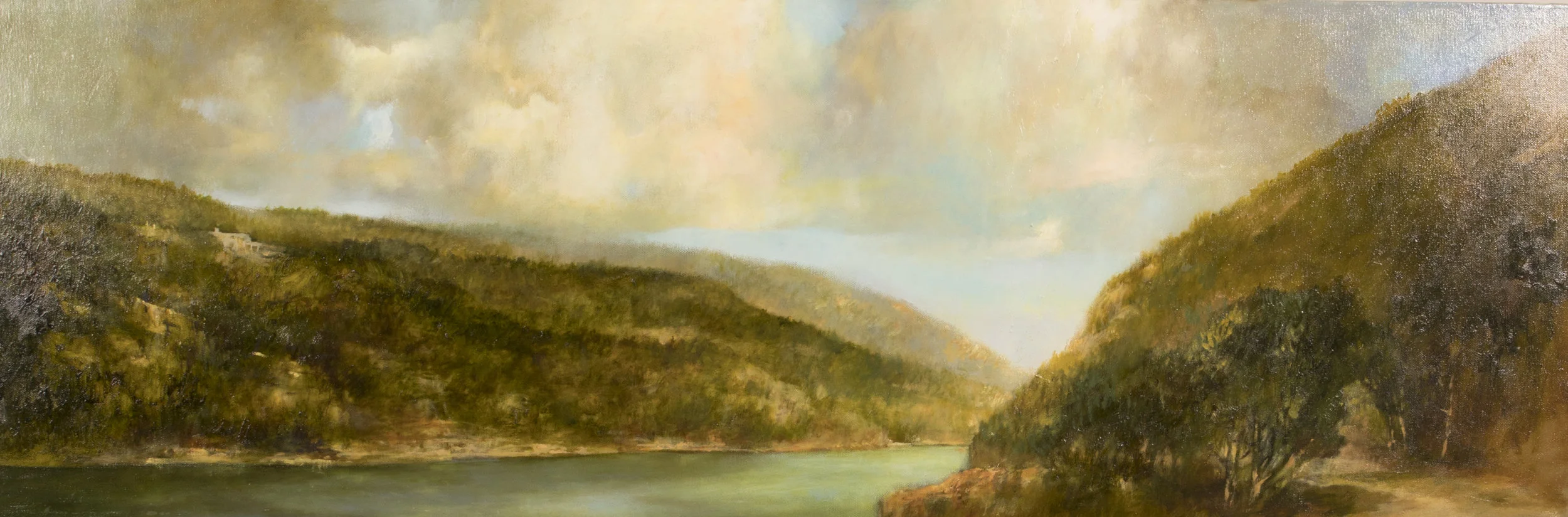 Ibiza 2014Oil on canvas, 40 x 120cm