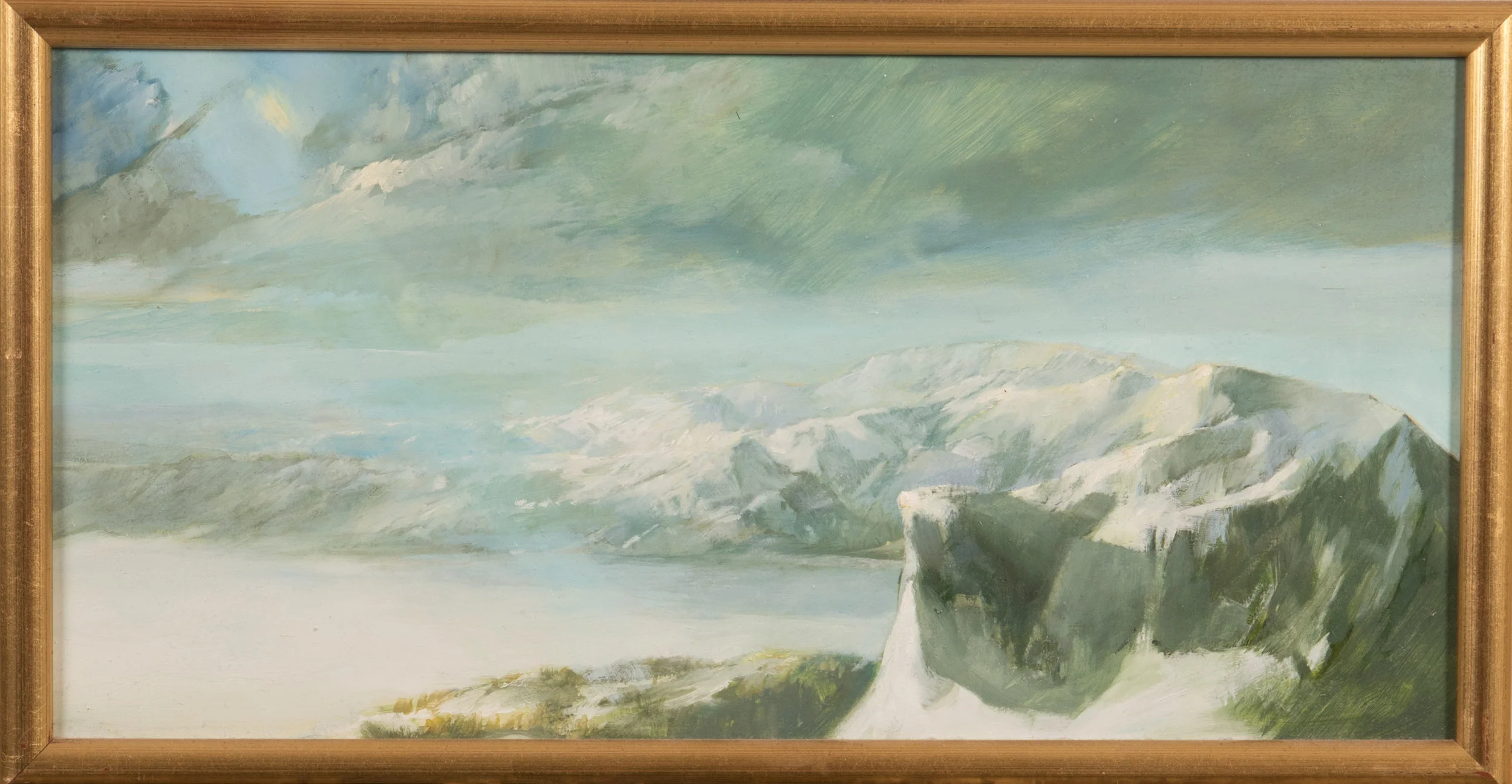 Elements 1, 2004Oil on hardboard, 20 x 40 cm