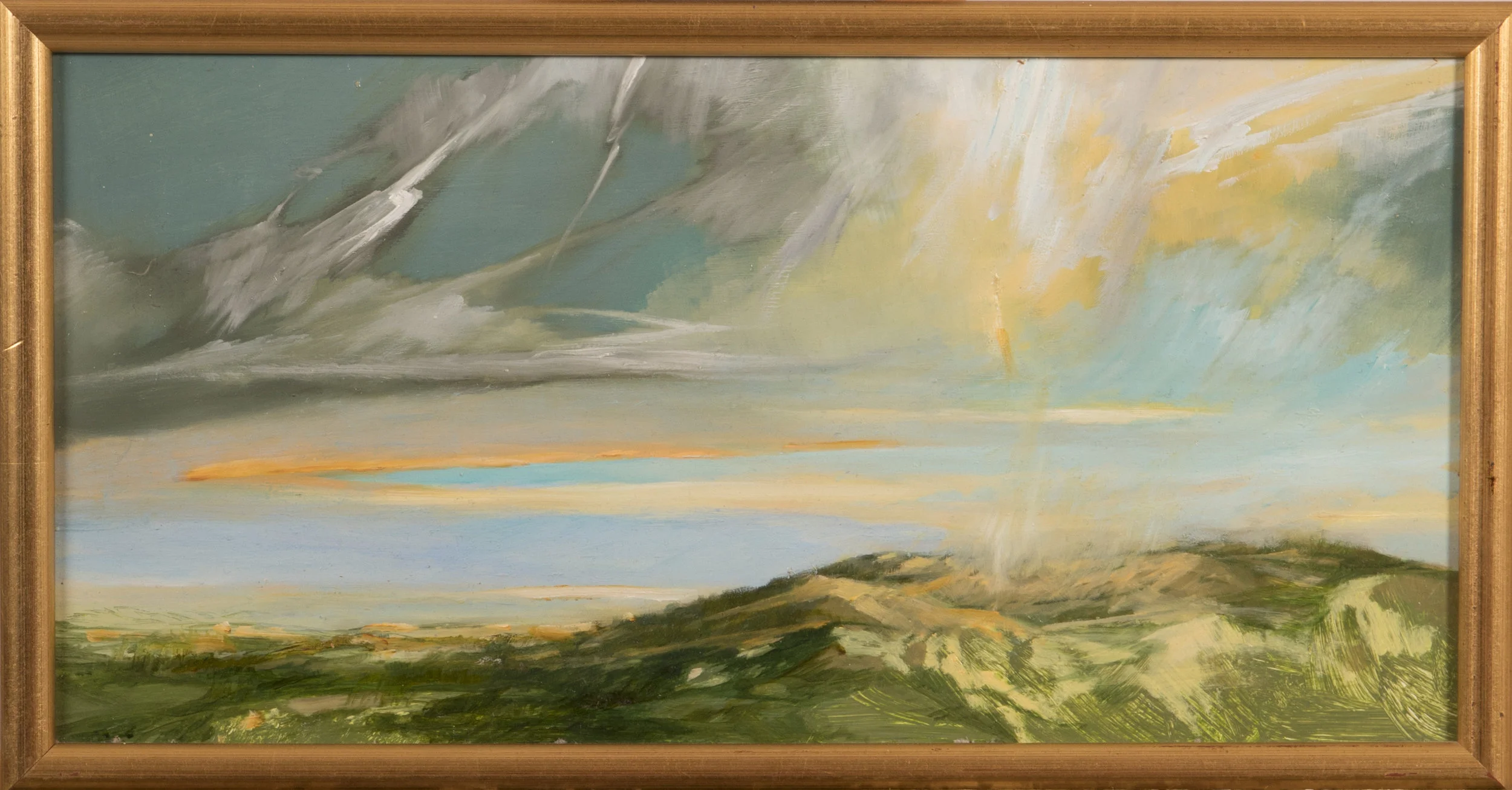 Elements 3, 2004Oil on hardboard, 20 x 40 cm