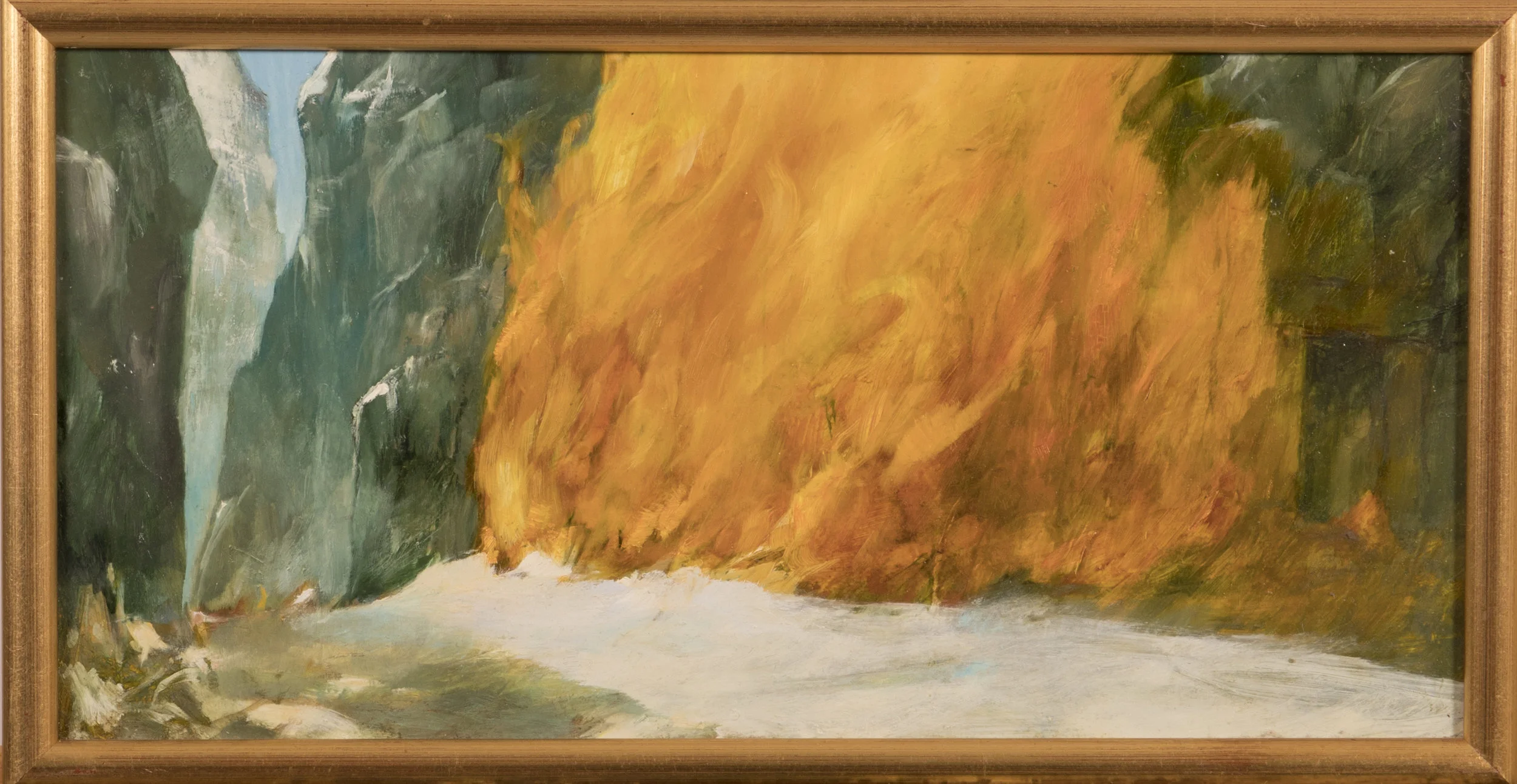 Elements 4, 2004Oil on hardboard, 20 x 40 cm