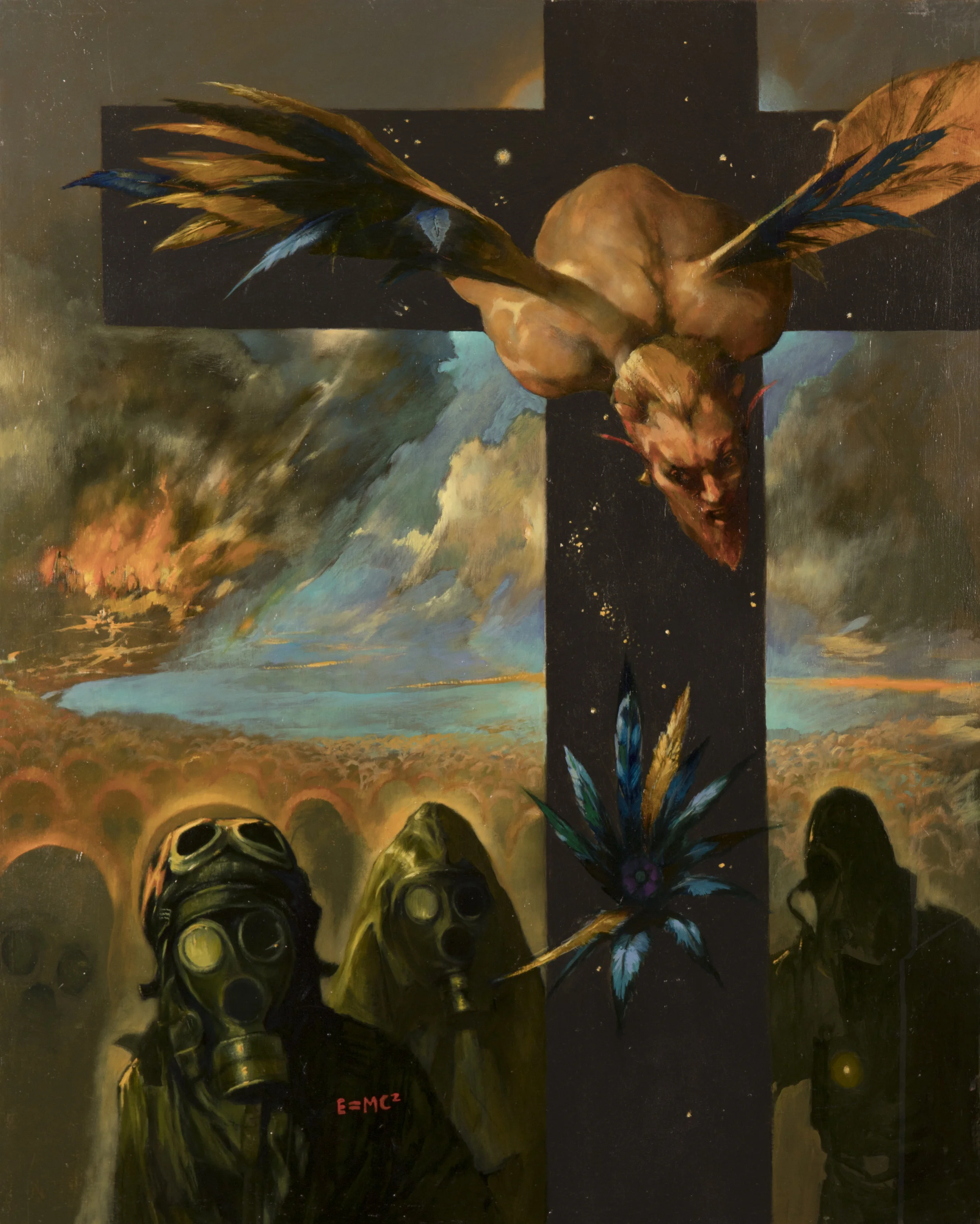 The other side of the cross, 2008Oil on canvas, 100 x 81cm