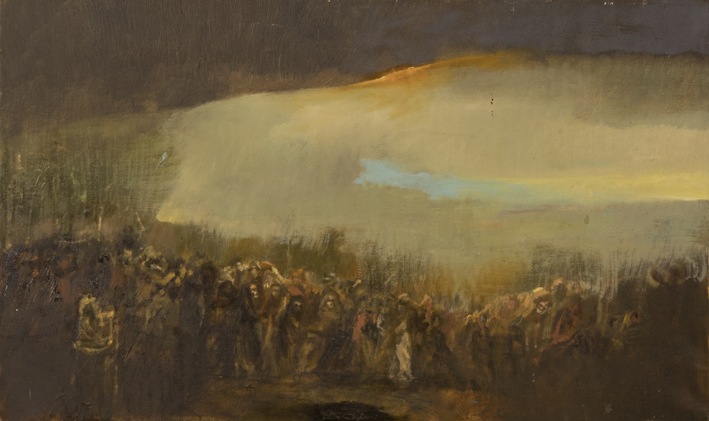 Oil on canvas, 38 x 62cm