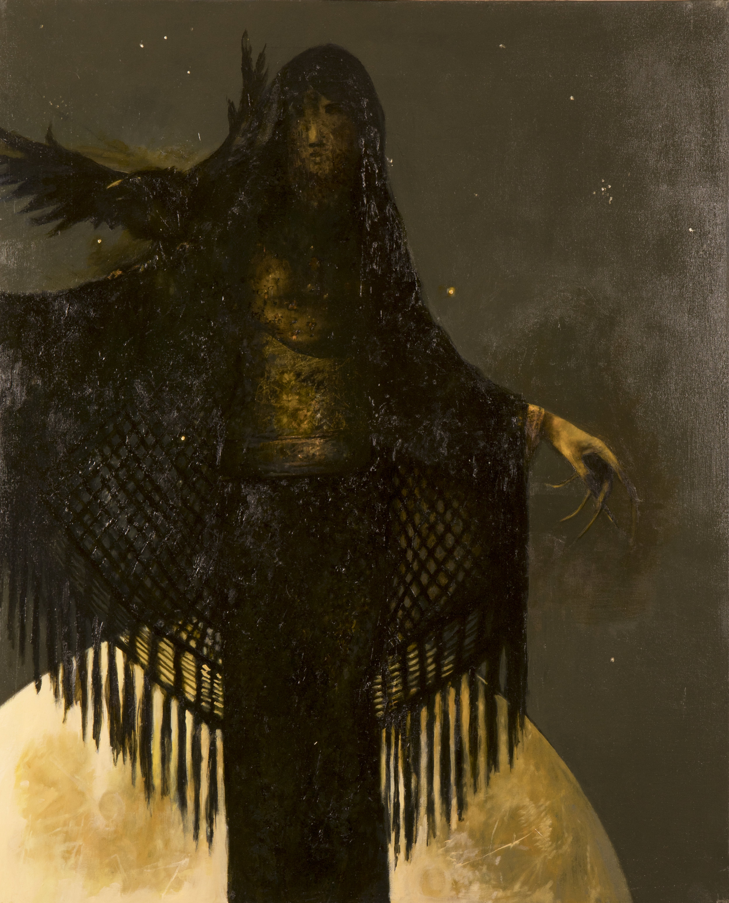 Luna Bruja, 2010Oil on canvas, 100 x 81cm