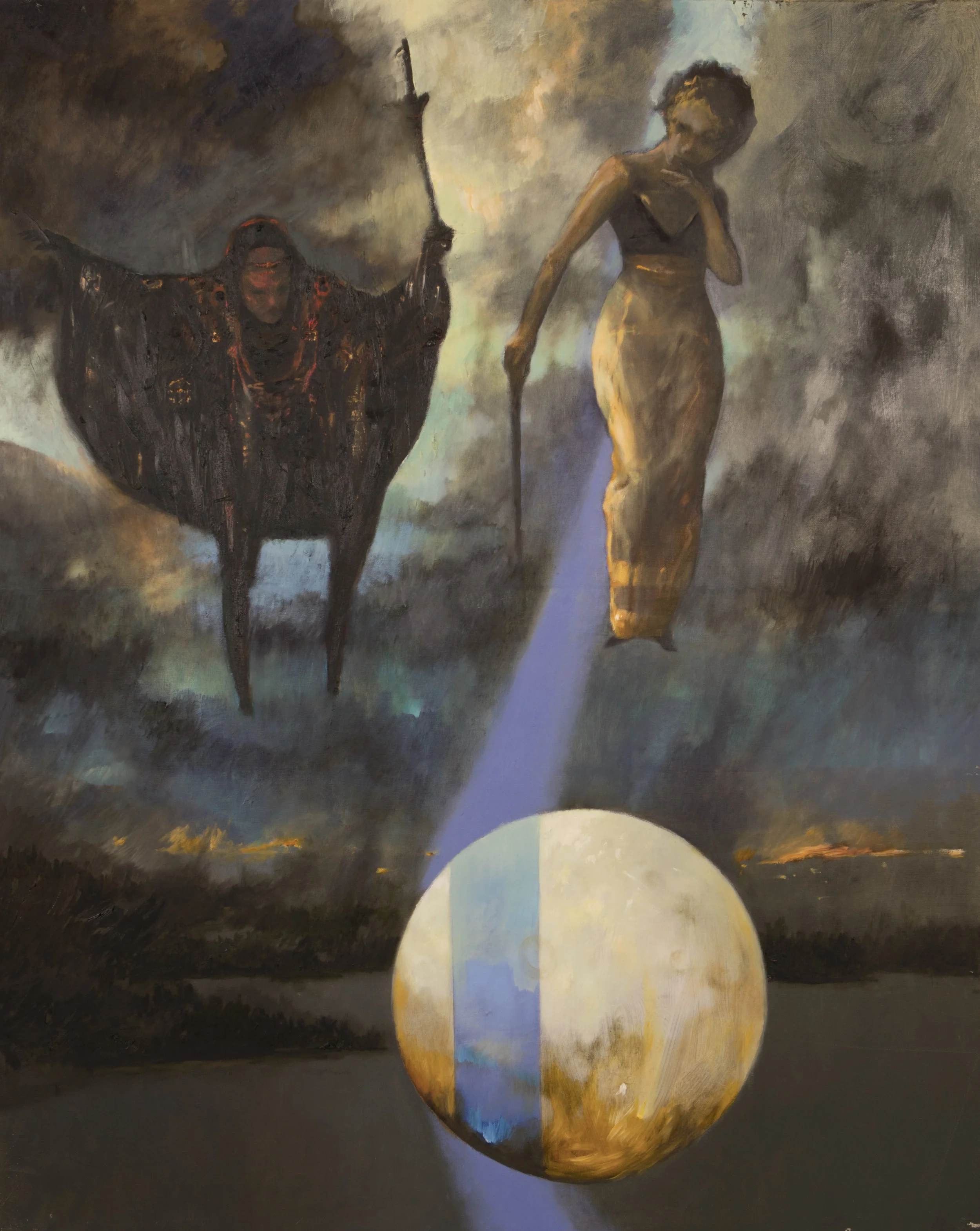 Oil on canvas, 100 x 81cm