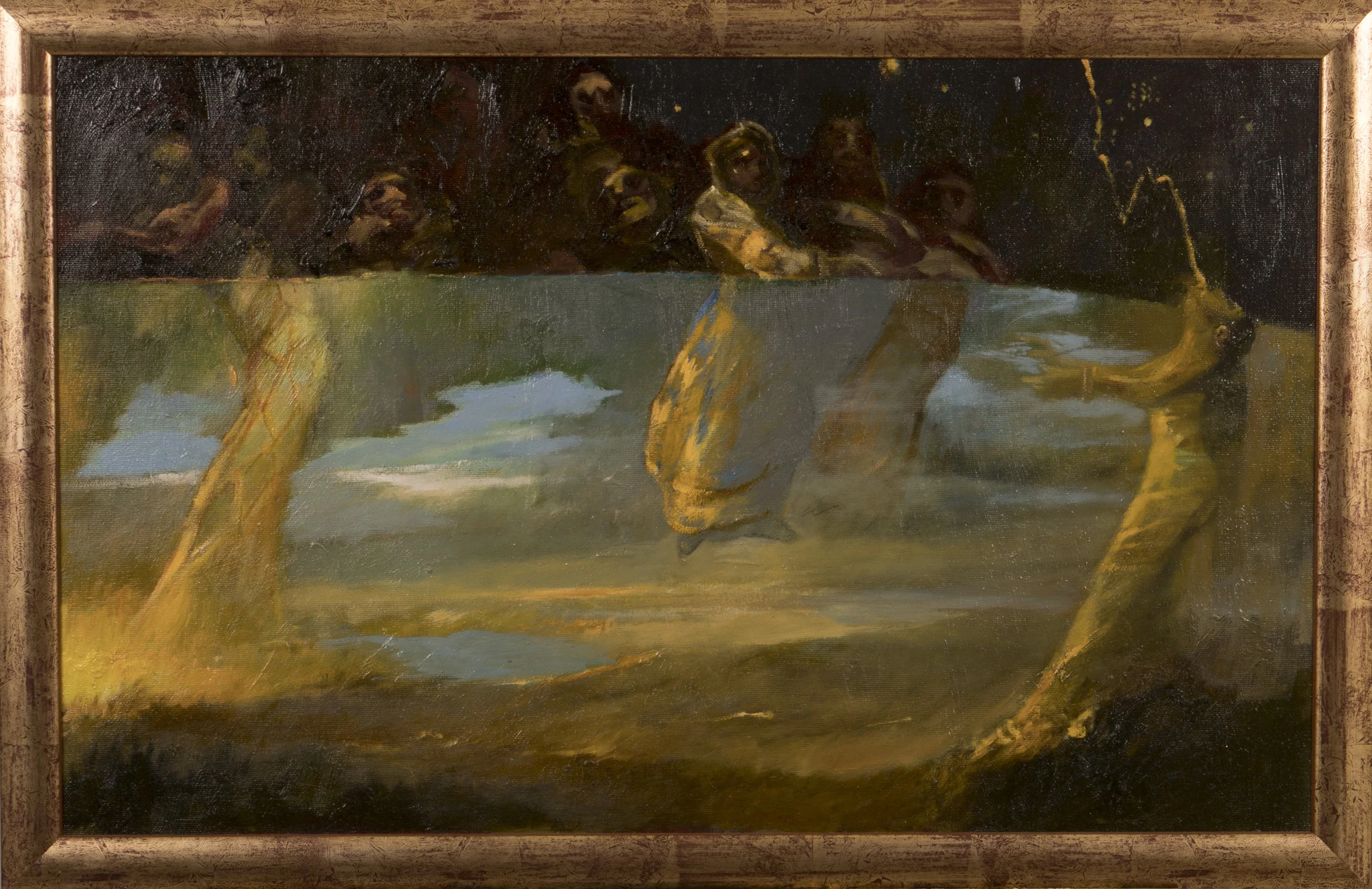 Oil on canvas, 38 x 62cm