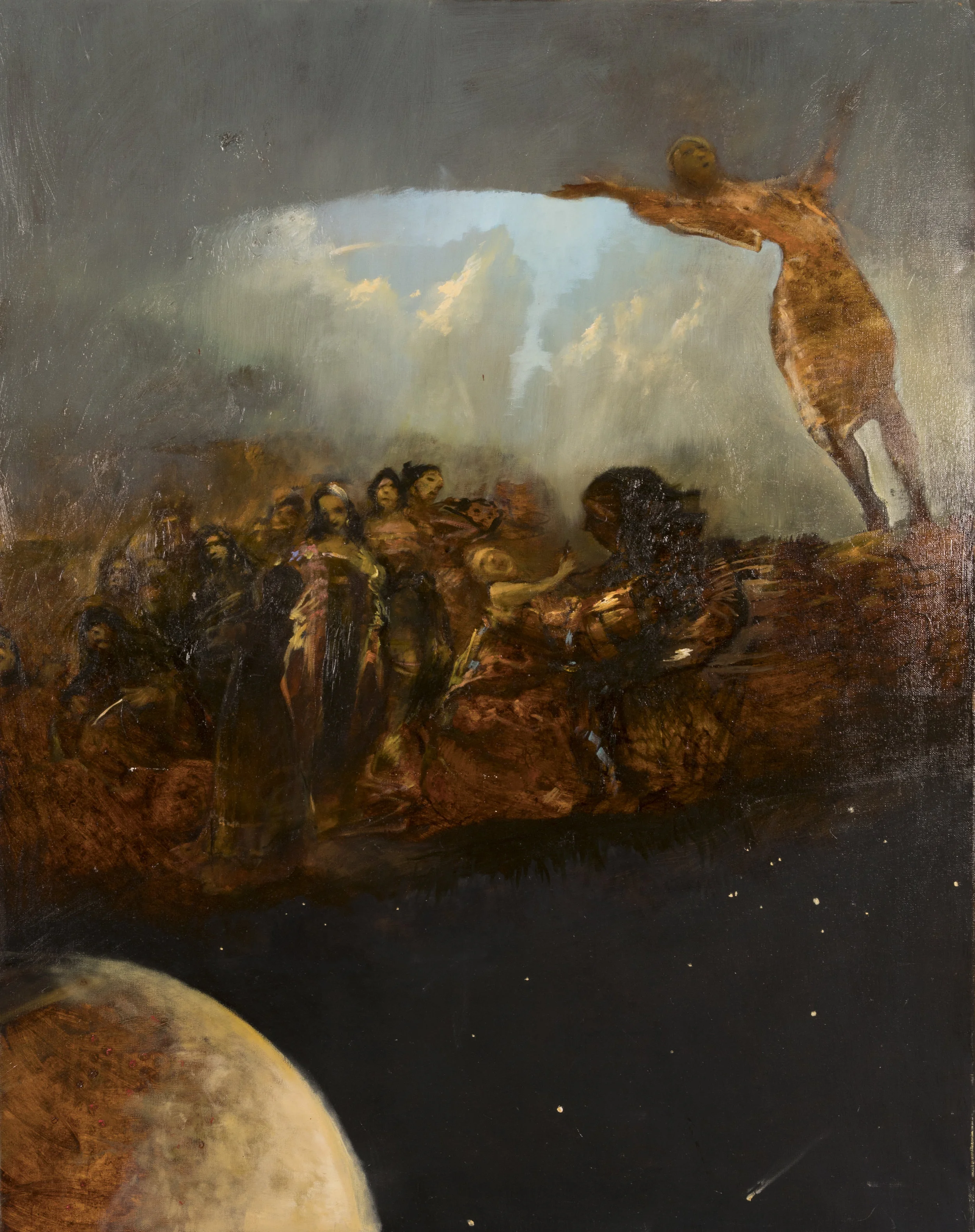 Oil on canvas, 92 x 73cm