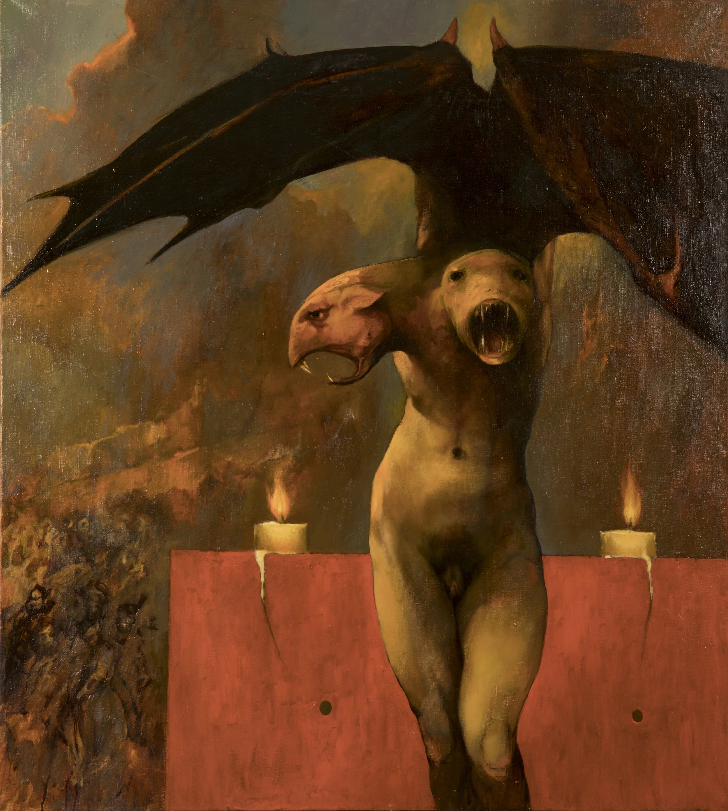 Oil on canvas, 100 x 86cm