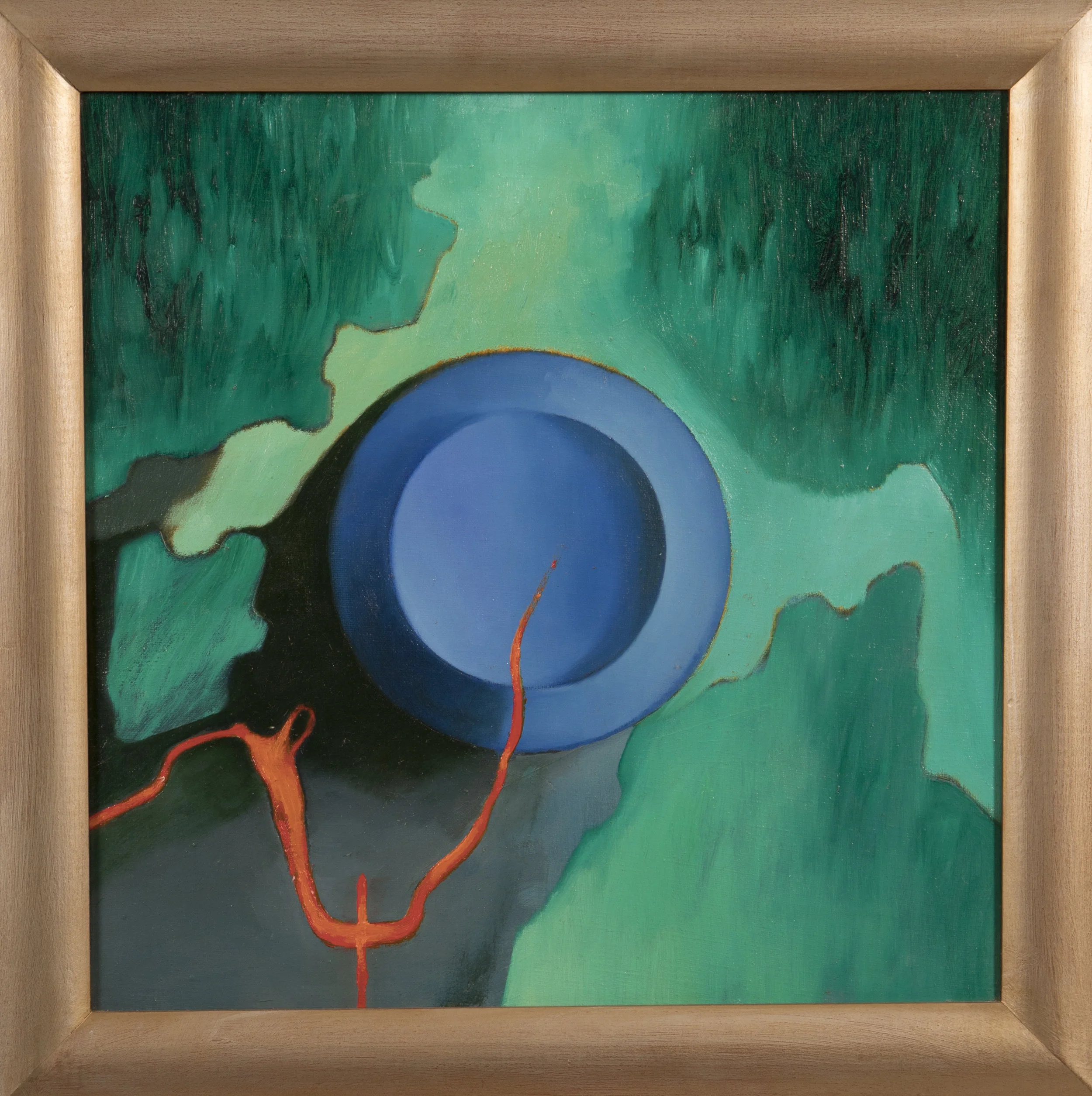 Inside, 1996Oil on canvas, 46 x 46cm