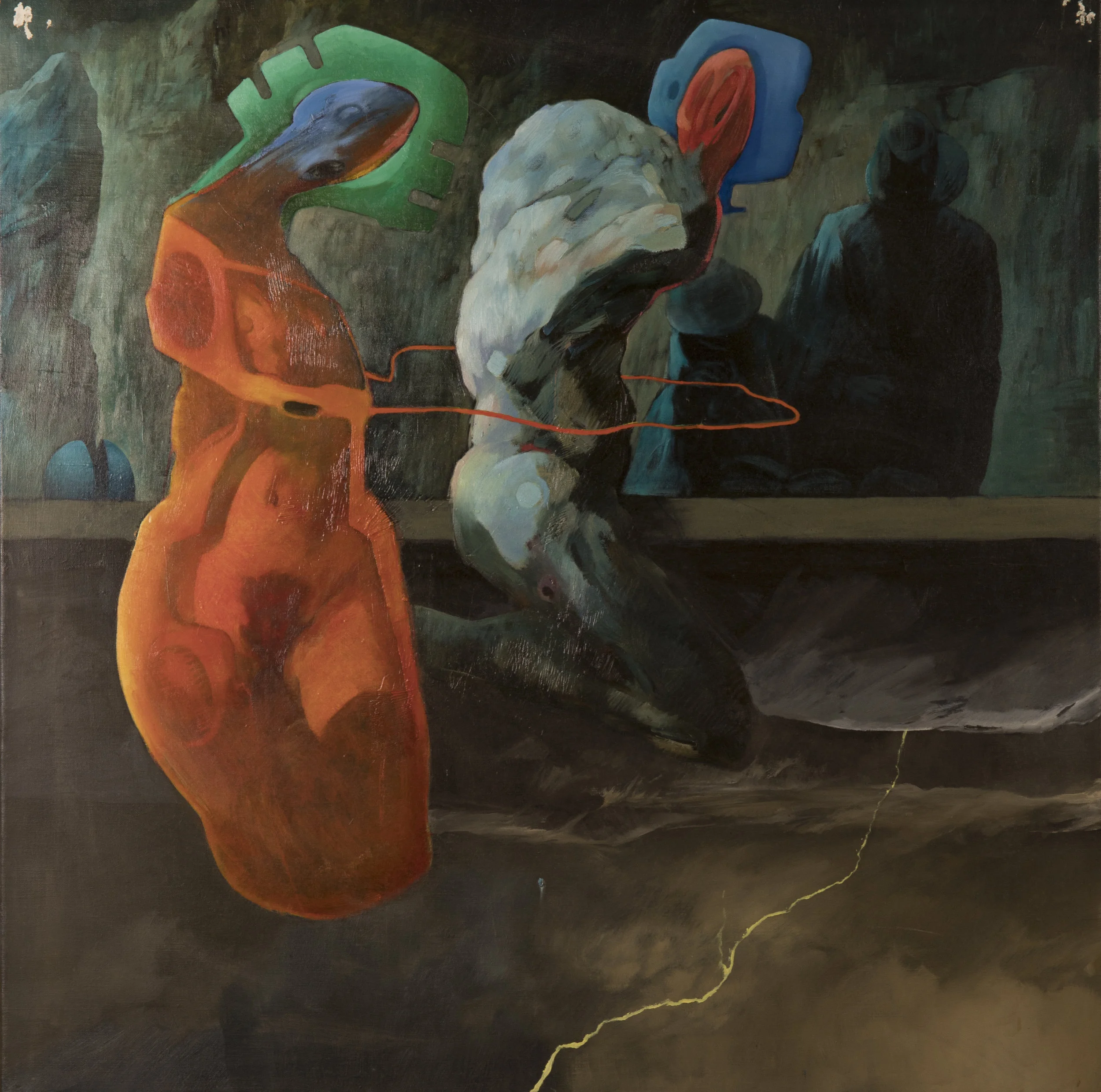 Inside, 2000Oil on canvas, 89 x 91cm