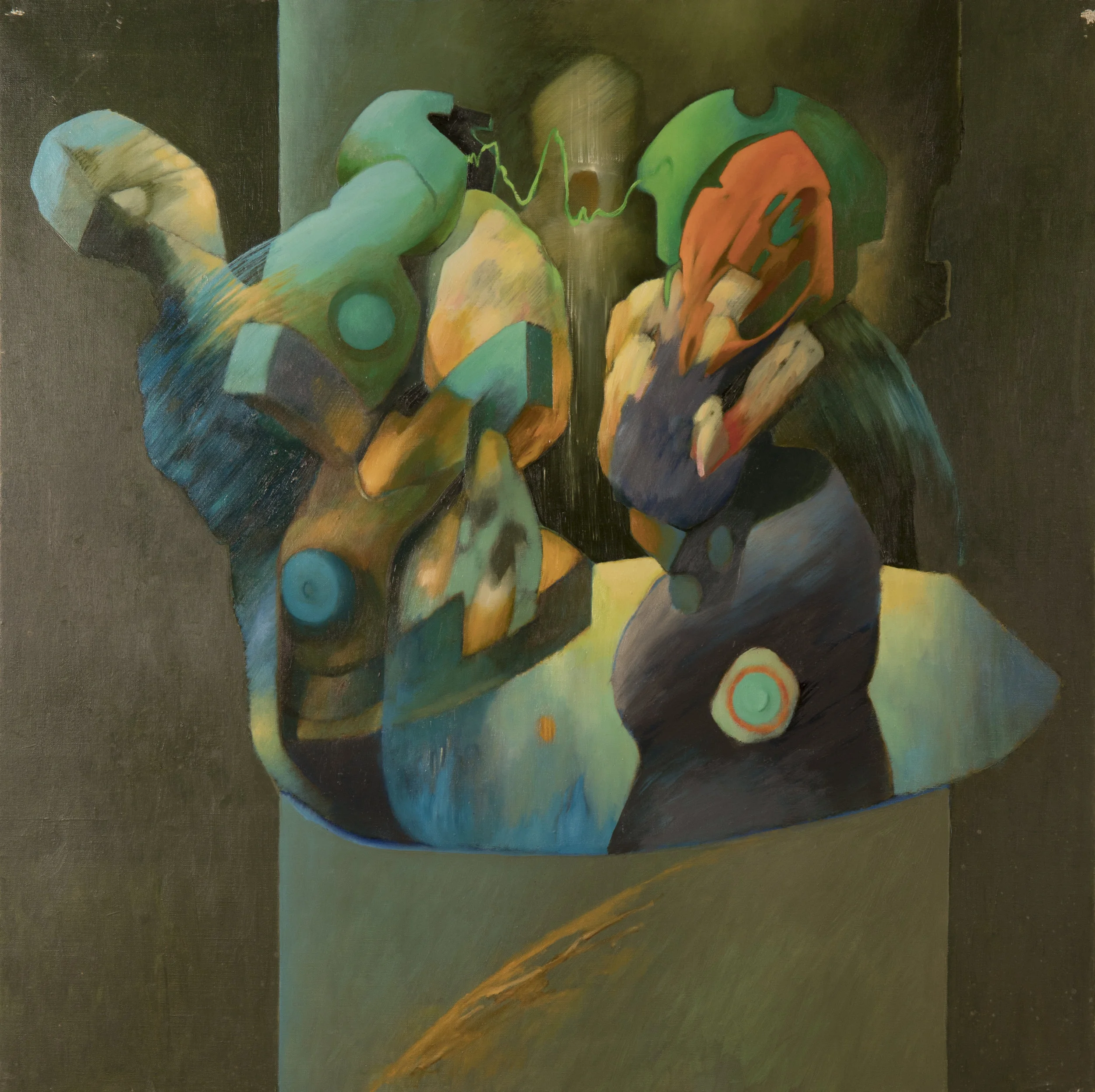 Inside, 2000Oil on canvas, 89 x 91cm