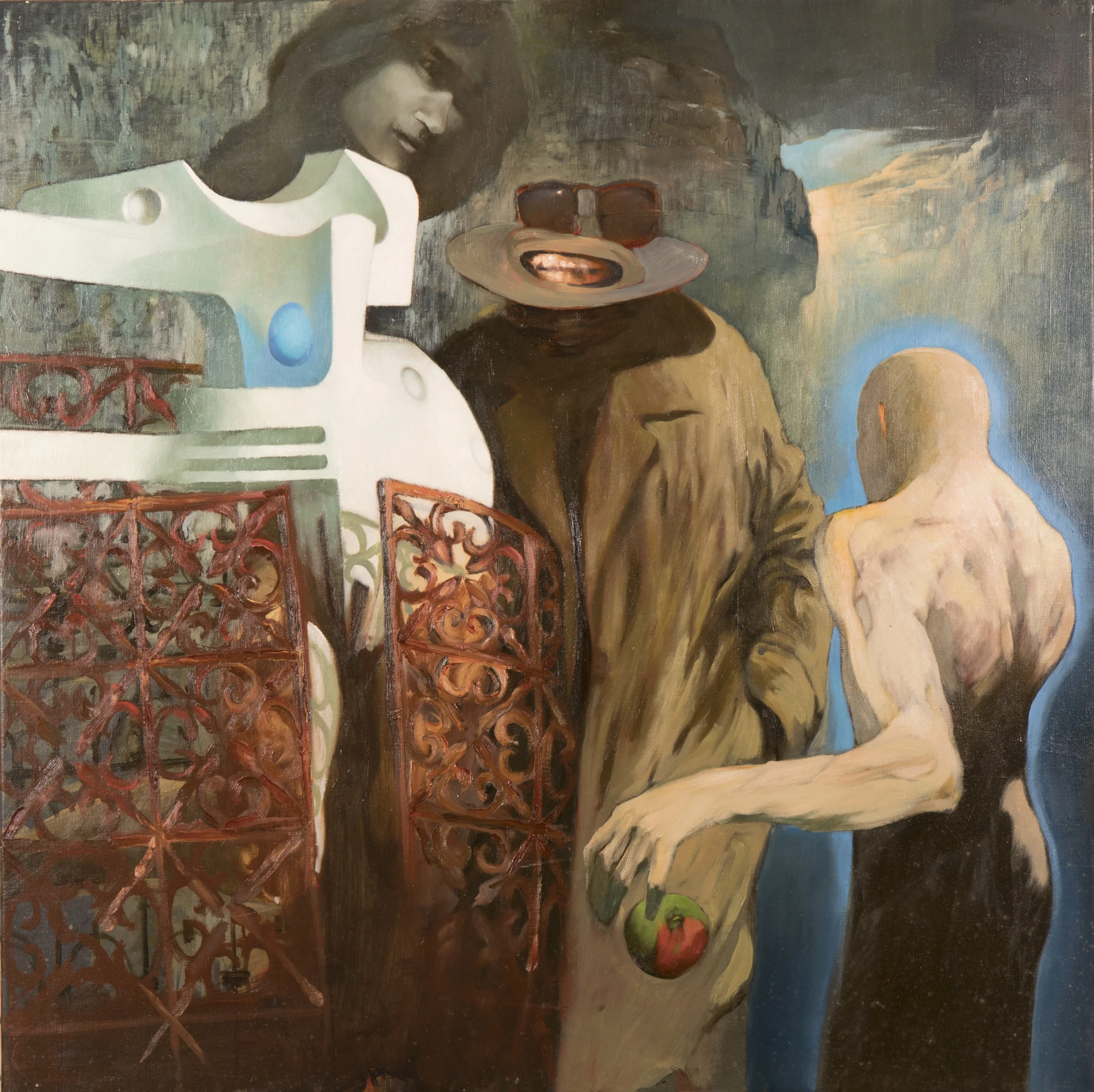 The Therapist, 1998Oil on canvas, 89 x 91cm
