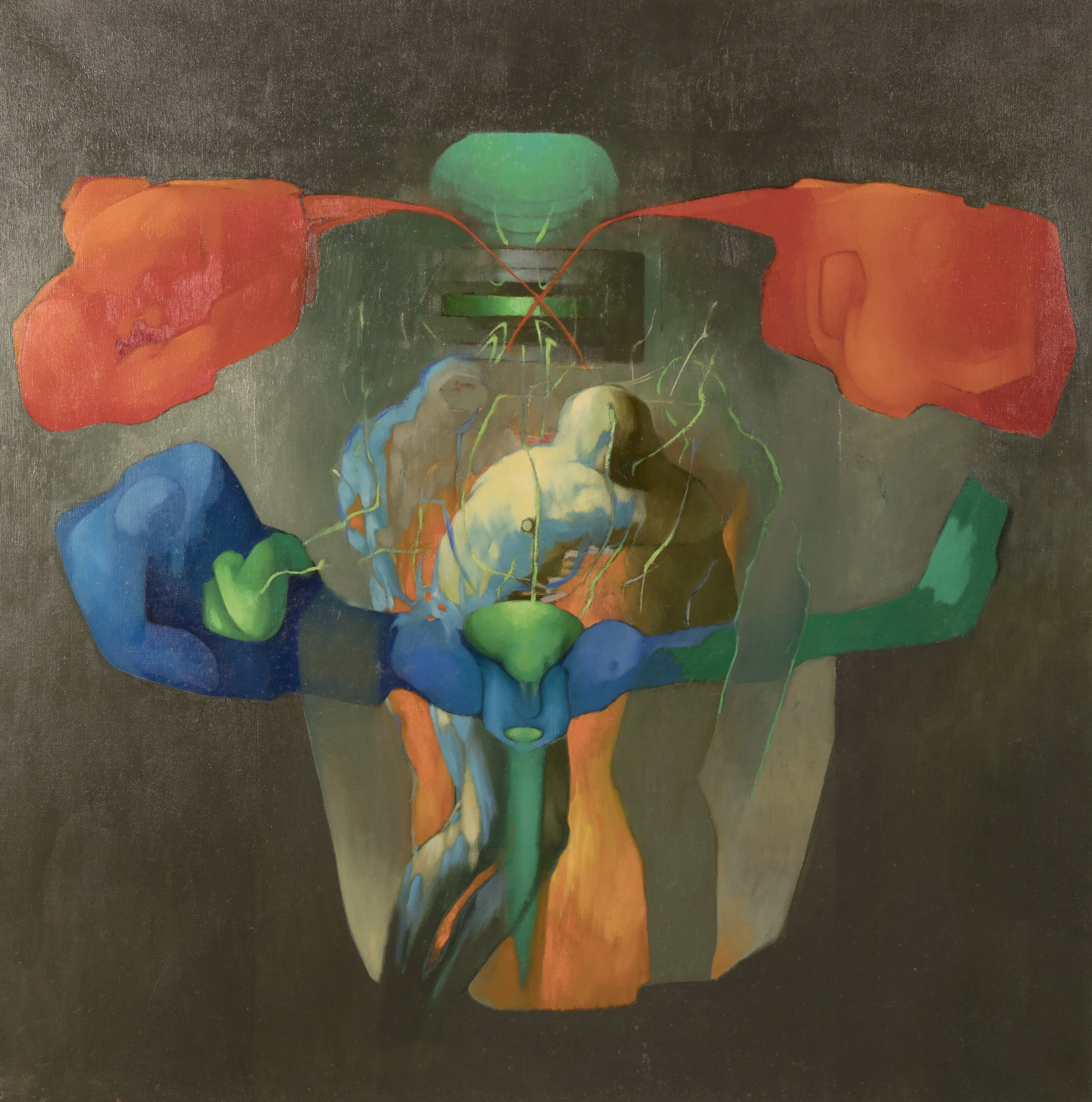 Inside, 1999Oil on canvas, 89 x 91cm