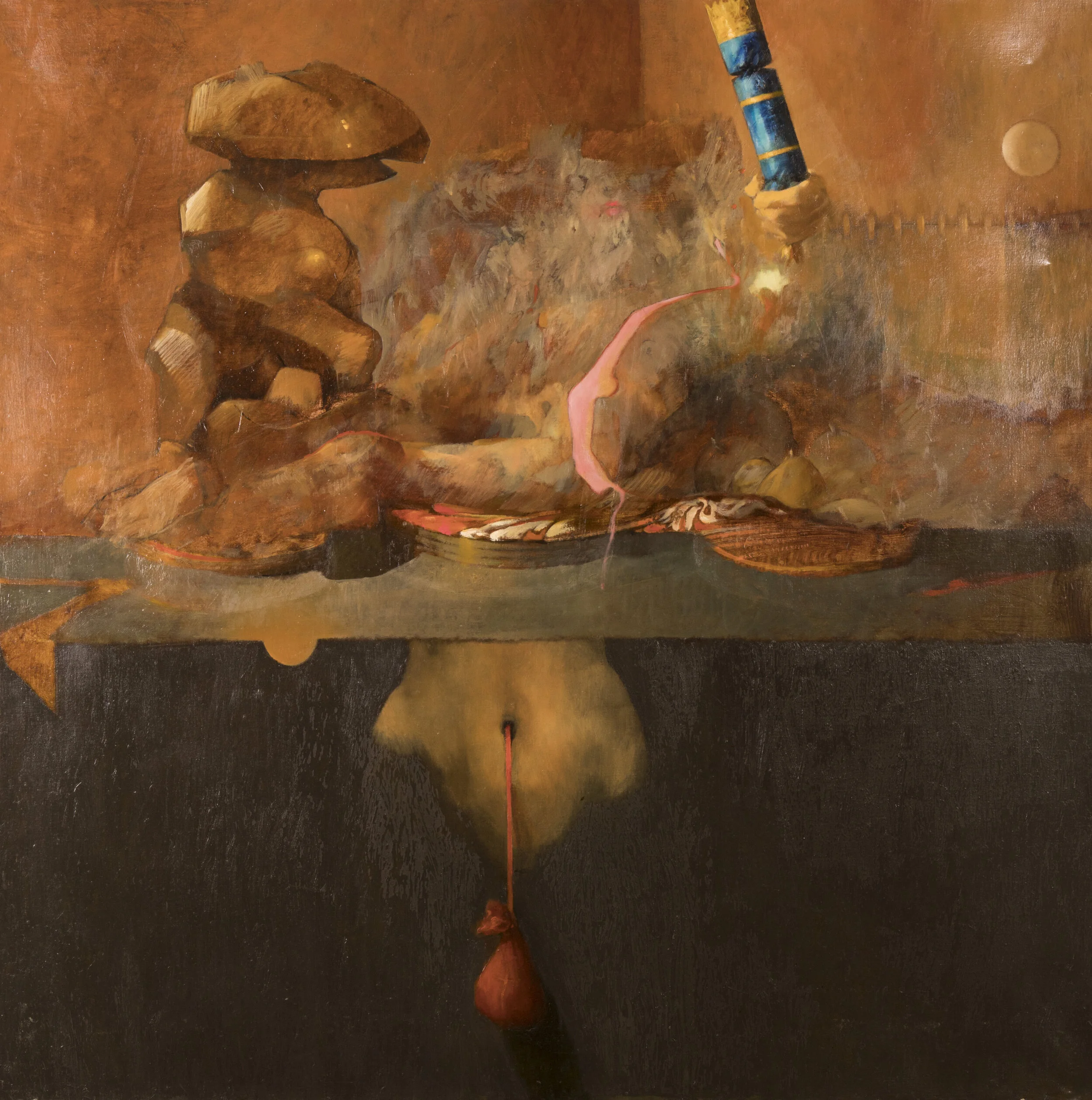 Oil on canvas, 100 x 100cm