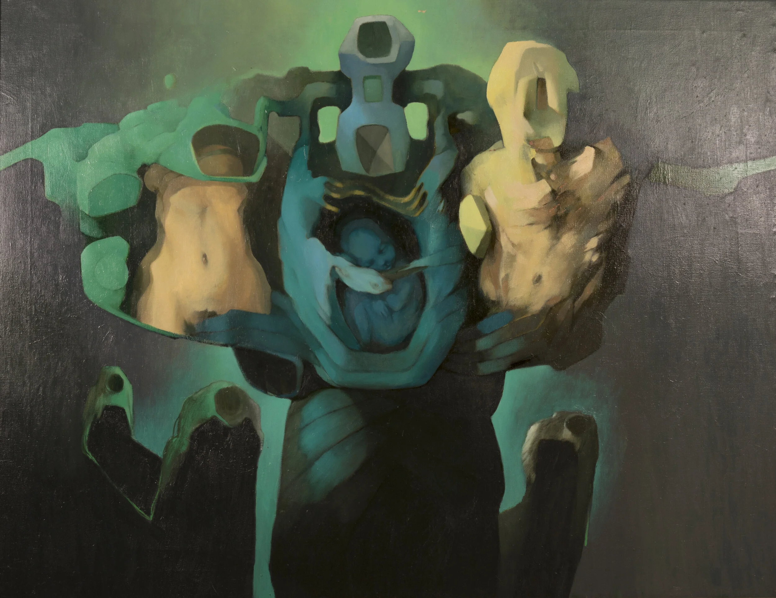 Inside, 2002Oil on canvas, 96 x 130cm